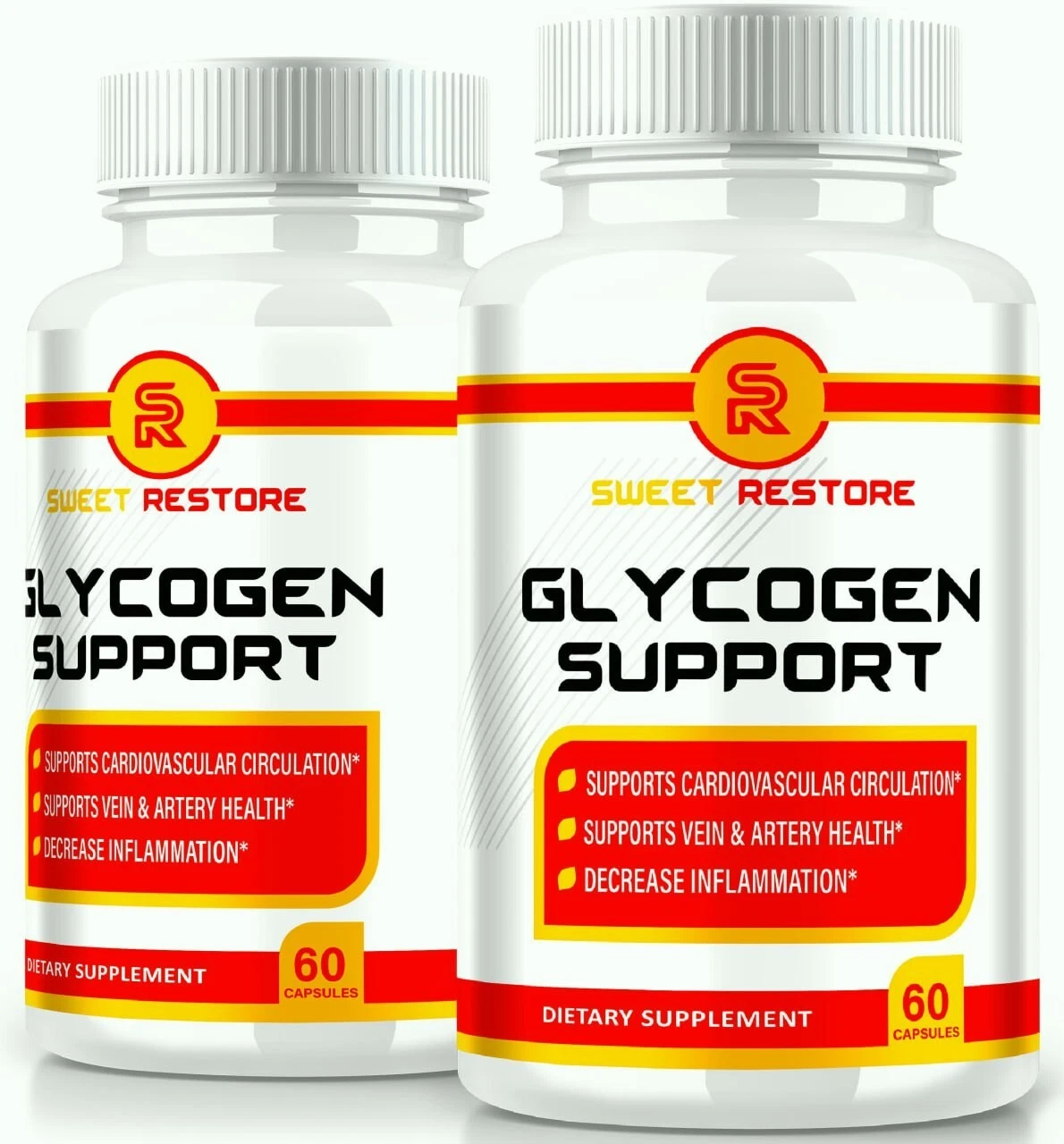 (2 Pack) Sweet Restore Glycogen Support Pills to Regulate Blood Pressure & Sugar