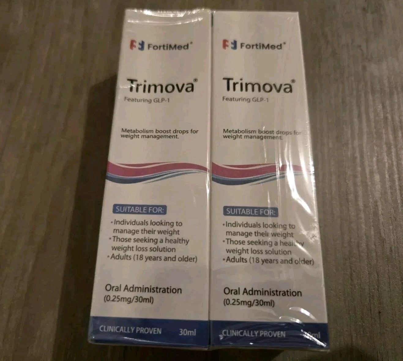 2btls.FortiMed Trimova Featuring GLP-1 Metabolism Boost Drops For Weight...