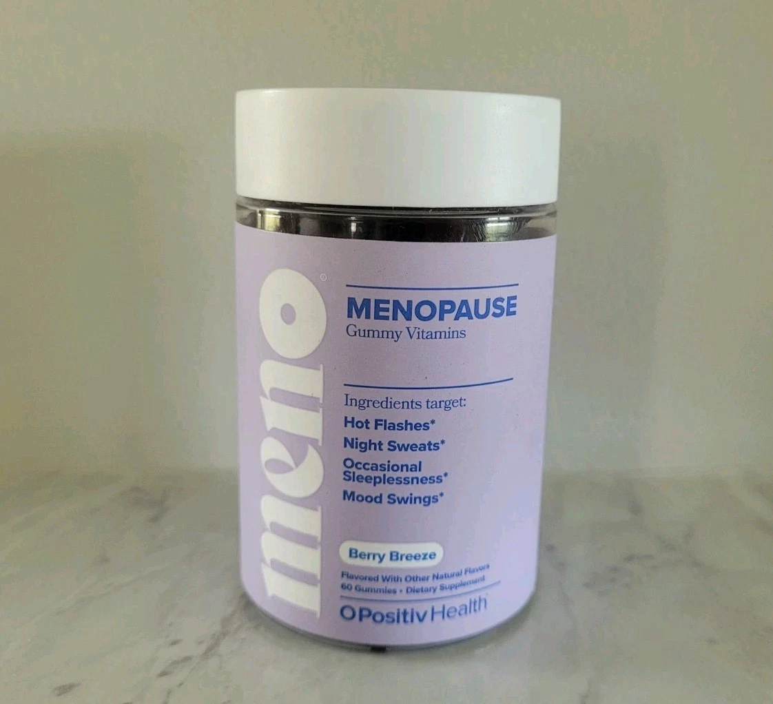 O Positiv MENO Menopause Gummy Vitamins 60 Gummies GENUINE AUTHENTIC USA seller