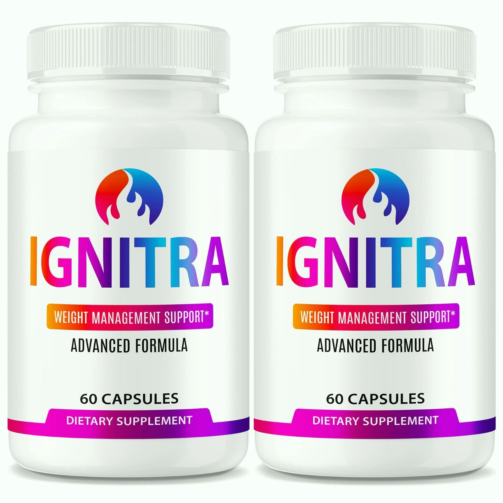 (2 Pack) Ignitra Capsules for Weight loss, Advanced Fat-Burning Support Formula