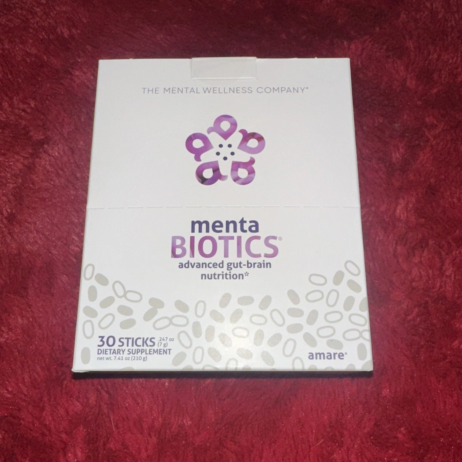 Exp 11/2025 - Amare Global Menta Biotics 30 Sticks - New/Sealed SUGAR FREE
