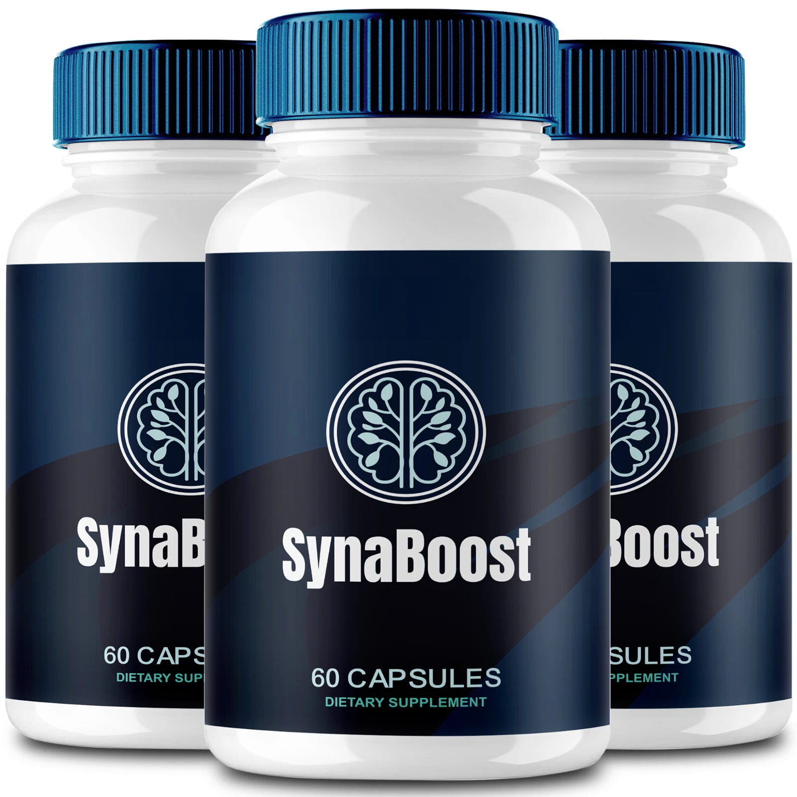 (3 Pack) SynaBoost Cognitive Brain Booster Pills for Advanced Memory and Focus