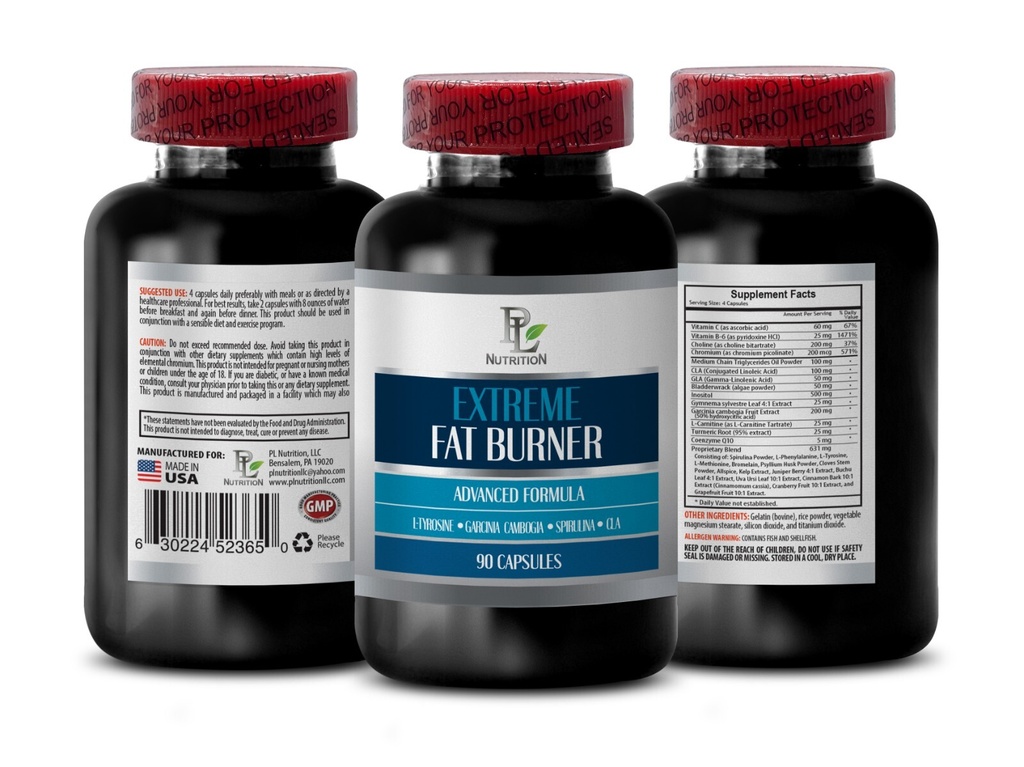 weight loss pills for men - EXTREME FAT BURNER COMPLEX - l-tyrosine powder - 1B