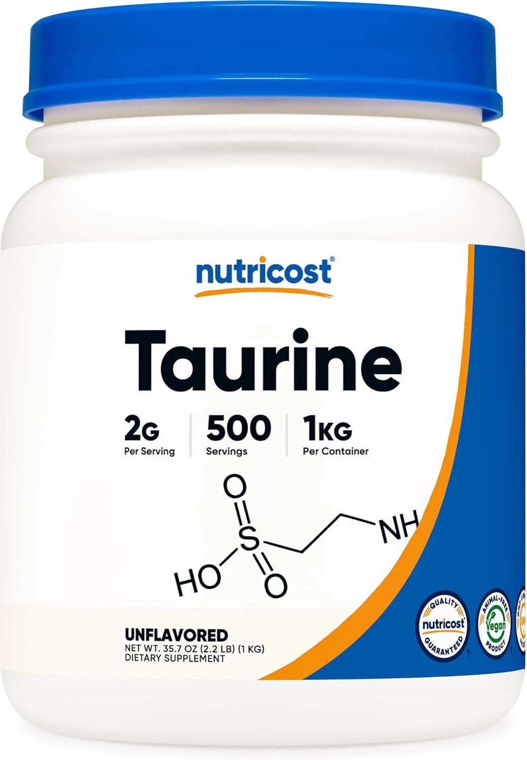 Taurine Powder (1KG) - 500 Servings