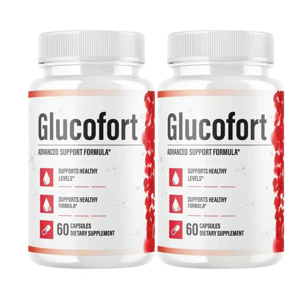 Glucofort Blood Sugar Support Advanced Formula Supplement (120 Capsules) 2-Pack