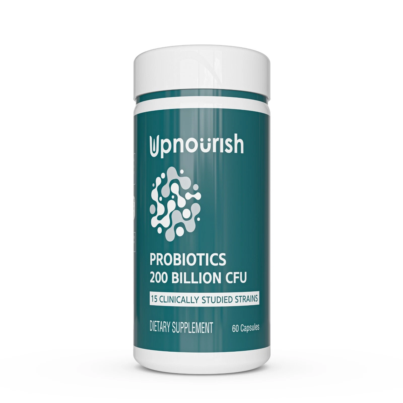 Probiotics 200 Billion CFU for Digestive & Immune Health 60 Vegan Capsules