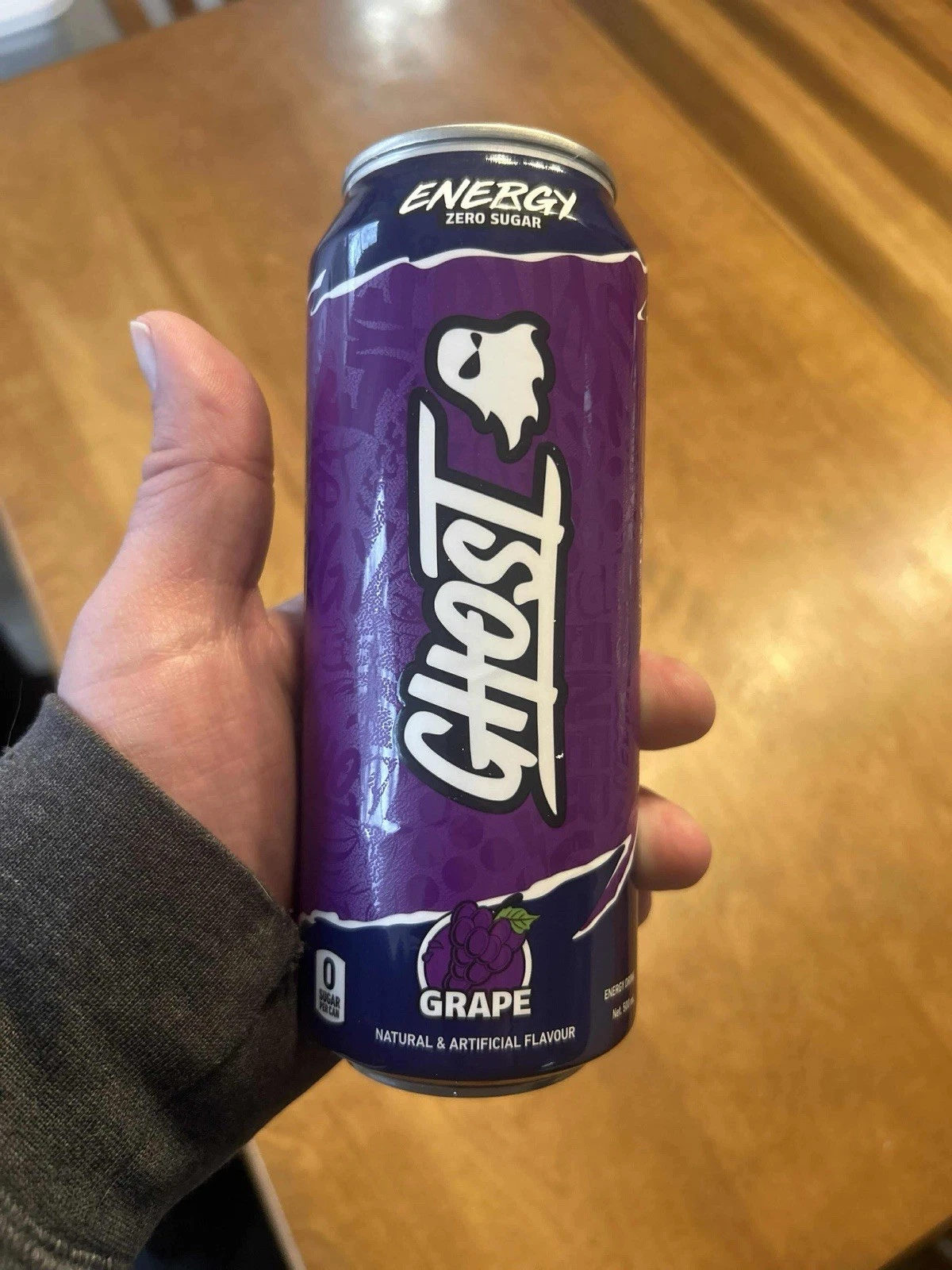 **Extremely Rare! Grape Ghost Energy Drink - Australia Exclusive**