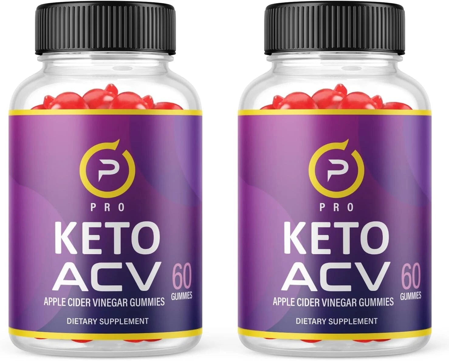 Pro Keto ACV Gummies - Pro Keto Apple Cider Vinegar Gummies Weight Loss (2 Pack)