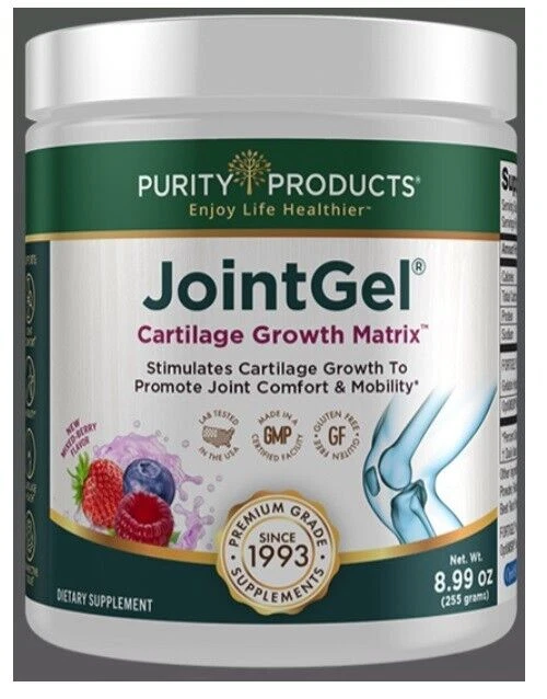JointGel FORMULA - MIXED BERRY POWDER Purity Products Fortigel/OptiMSM 9oz