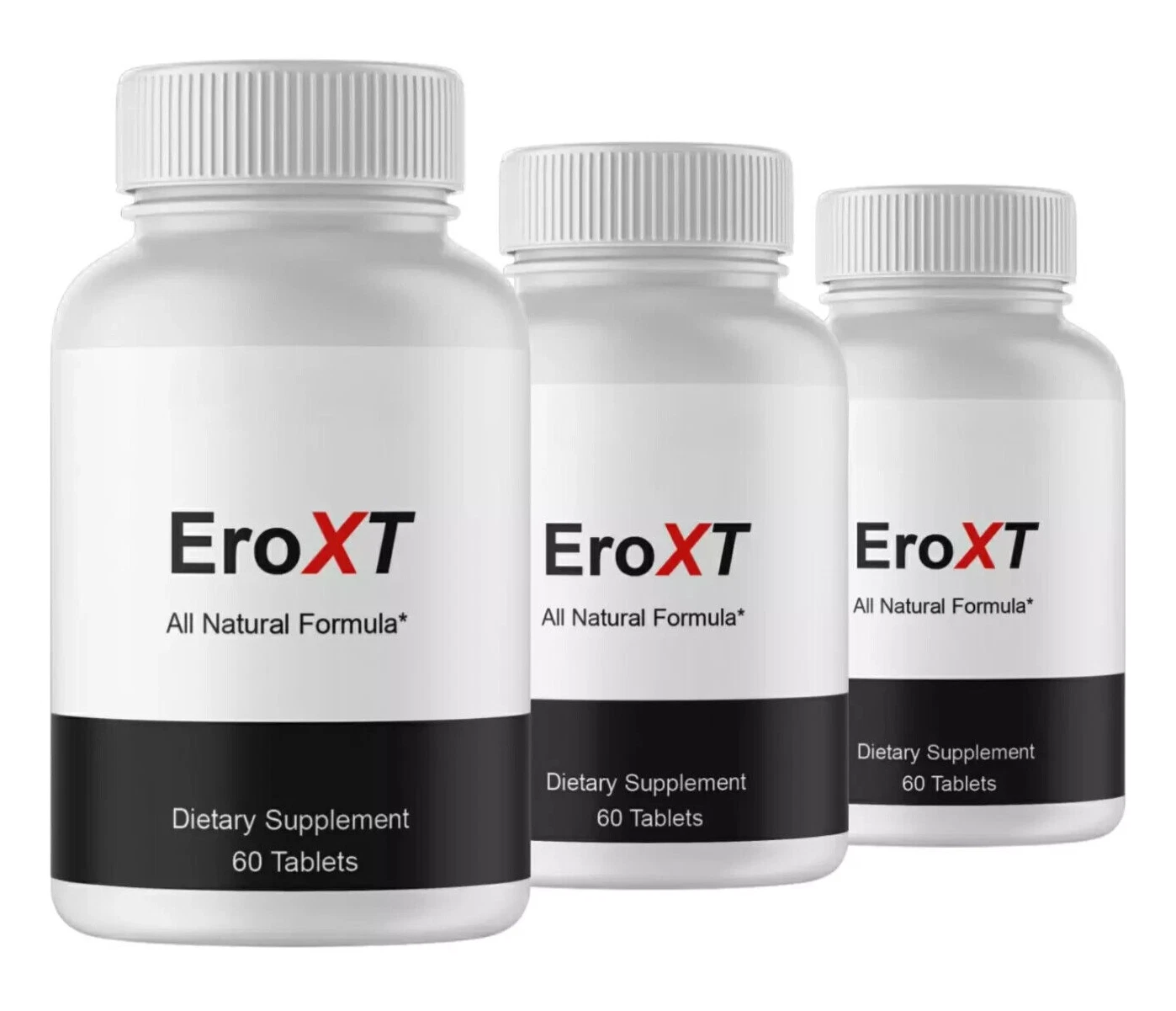EroXT General Wellness Natural Formula Dietary Supplement (180 Capsules) 3-Pack