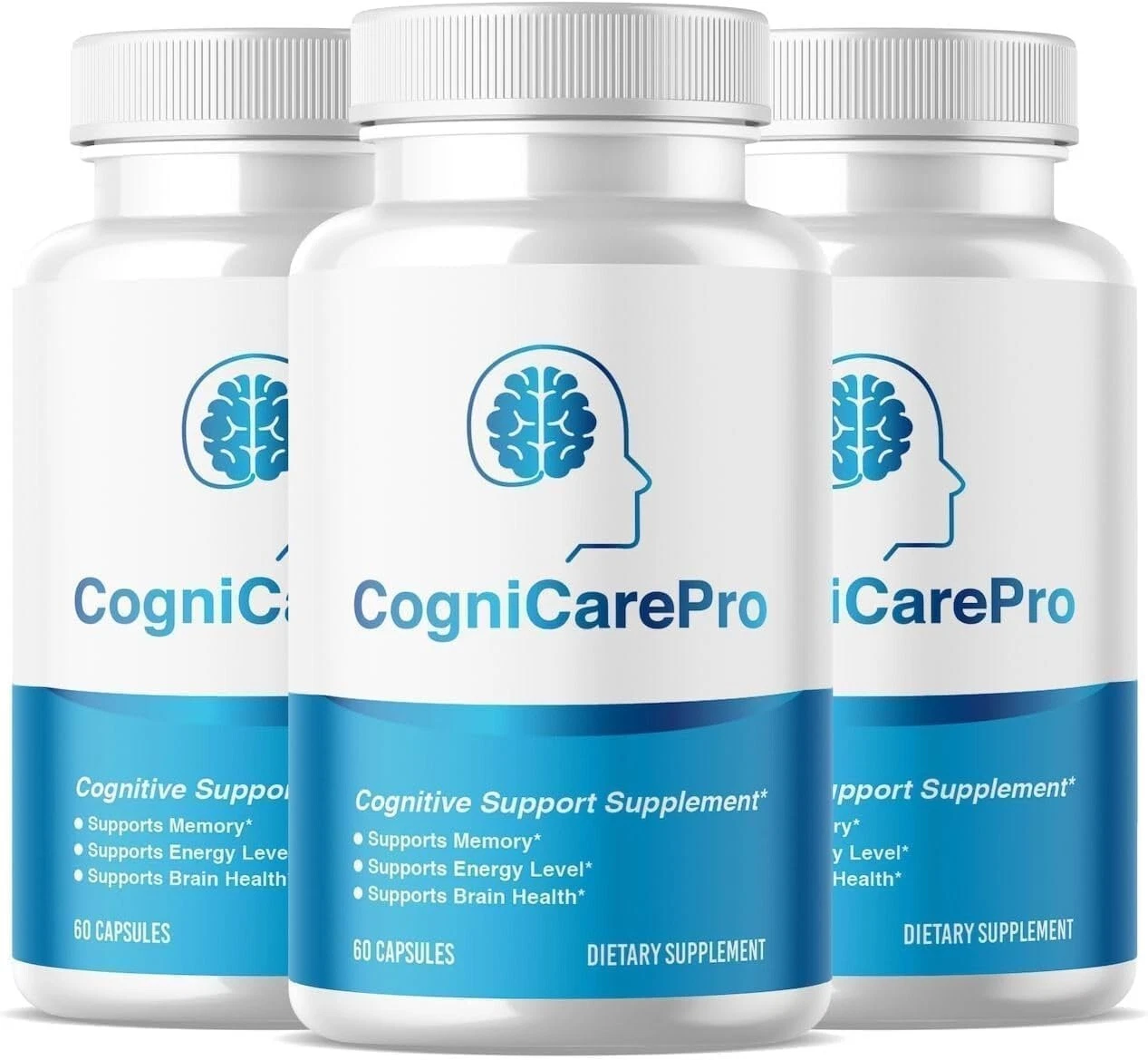 Cognicare Pro Supports Memory All Natural Dietary Supplement 180 Capsule 3-Pack