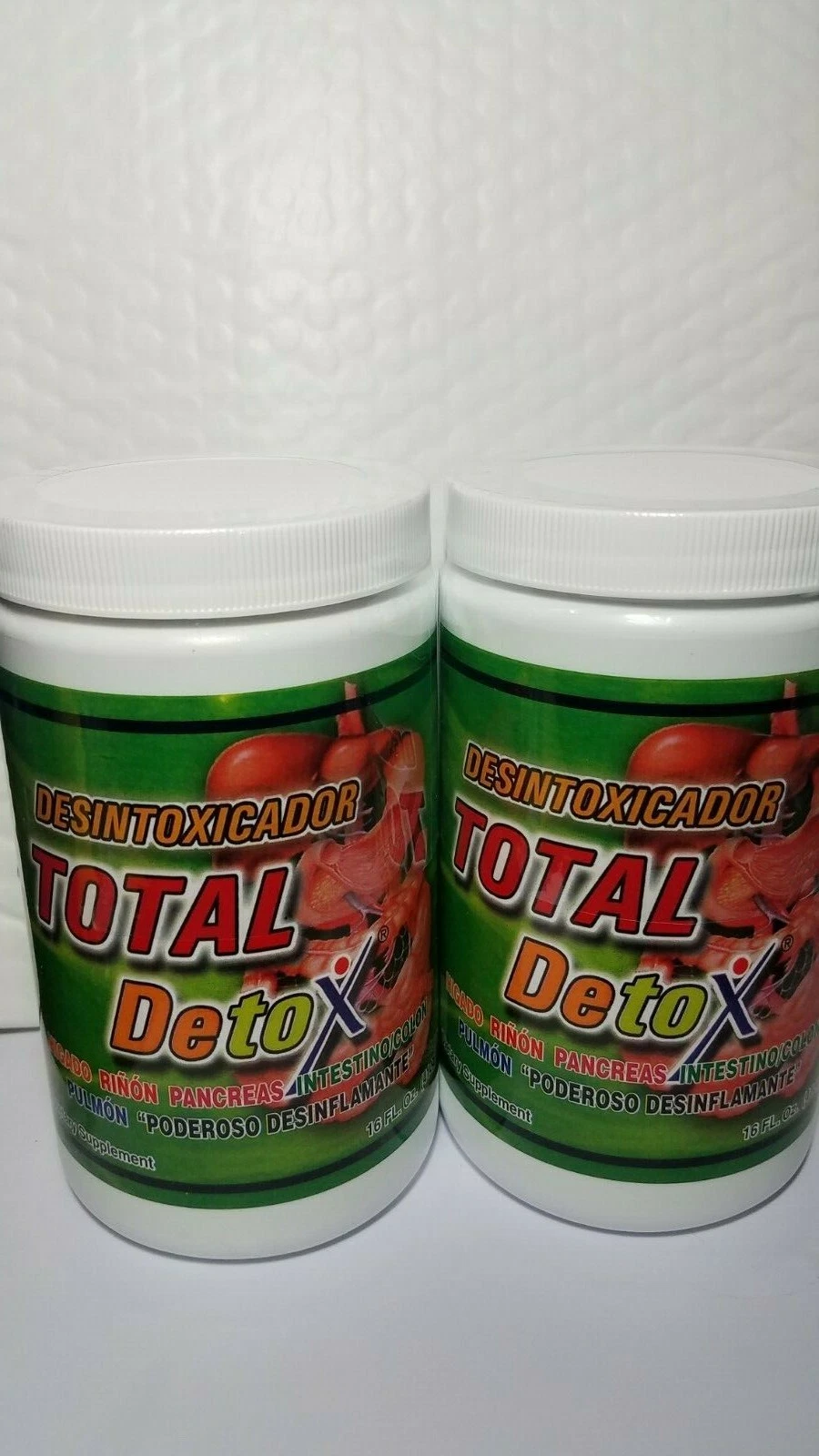 2 PACK TOTAL DETOX DETOXIFY DIETARY SUPPLEMENT 16 OZ EACH 01/2028 NEW FRESH