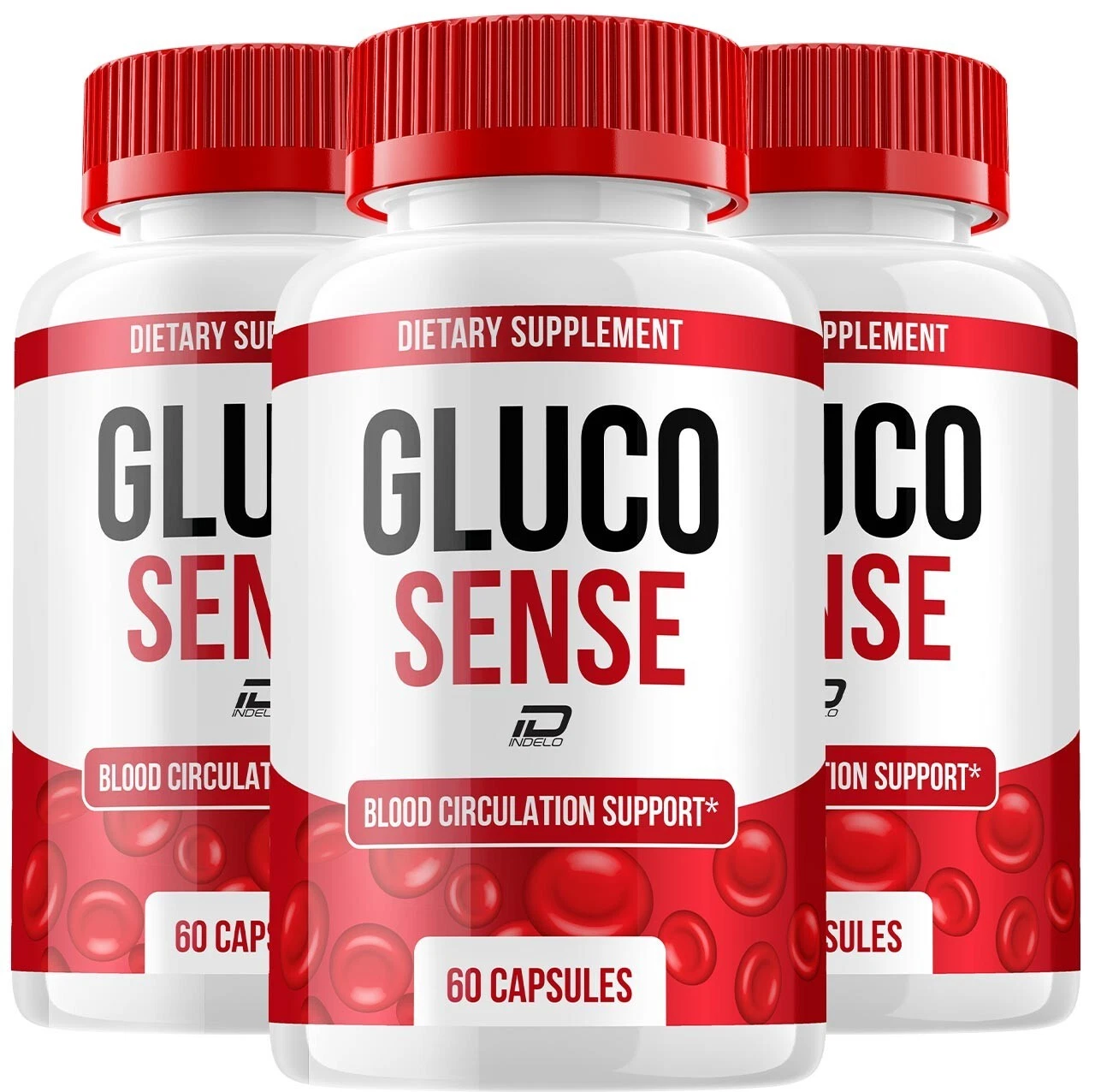 (3 Pack) GlucoSense Capsules – Gluco Sense All Natural Glycogen Support