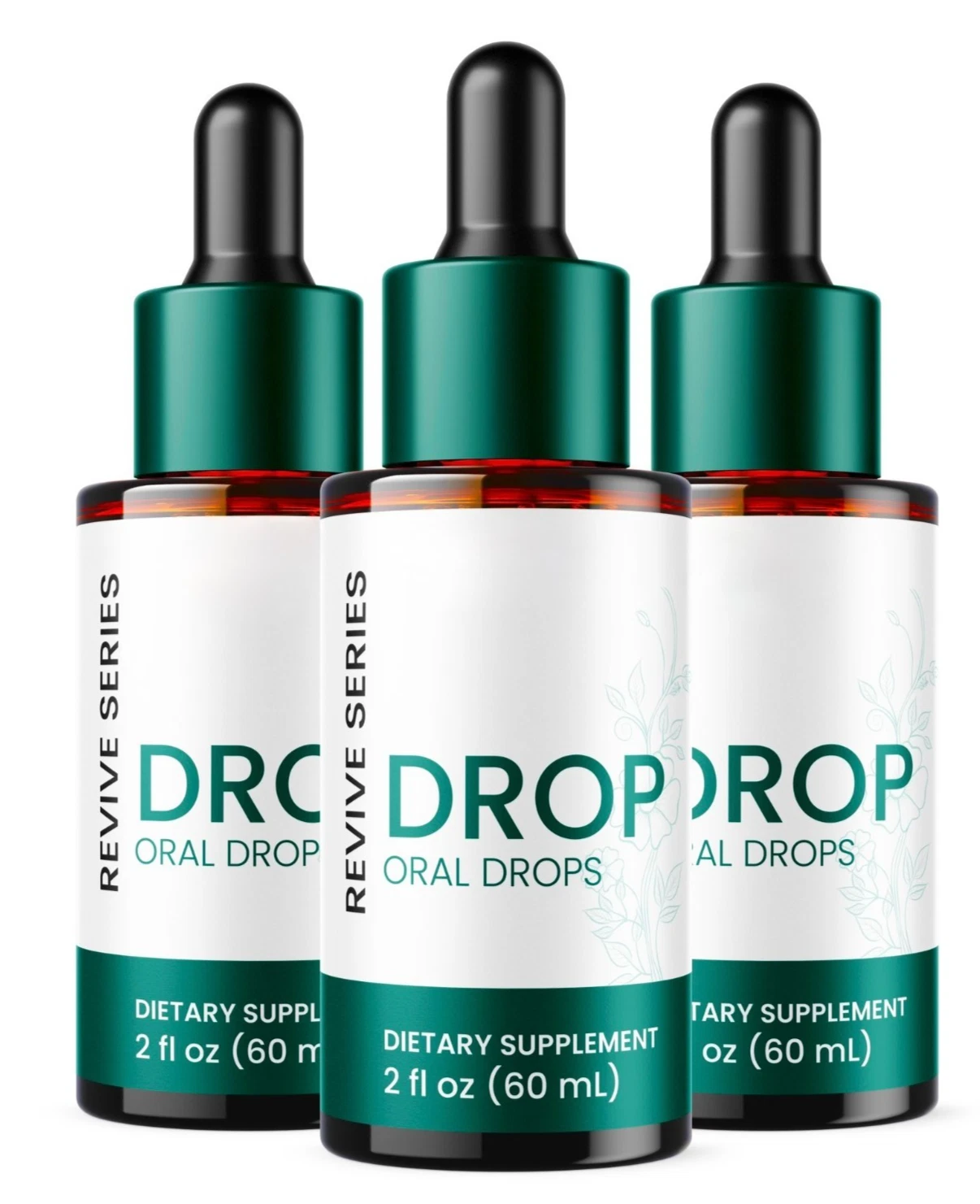 Drop The Pounds Weight Loss Drops Oral Drops Dietary Supplement (3Pack 90serv.)