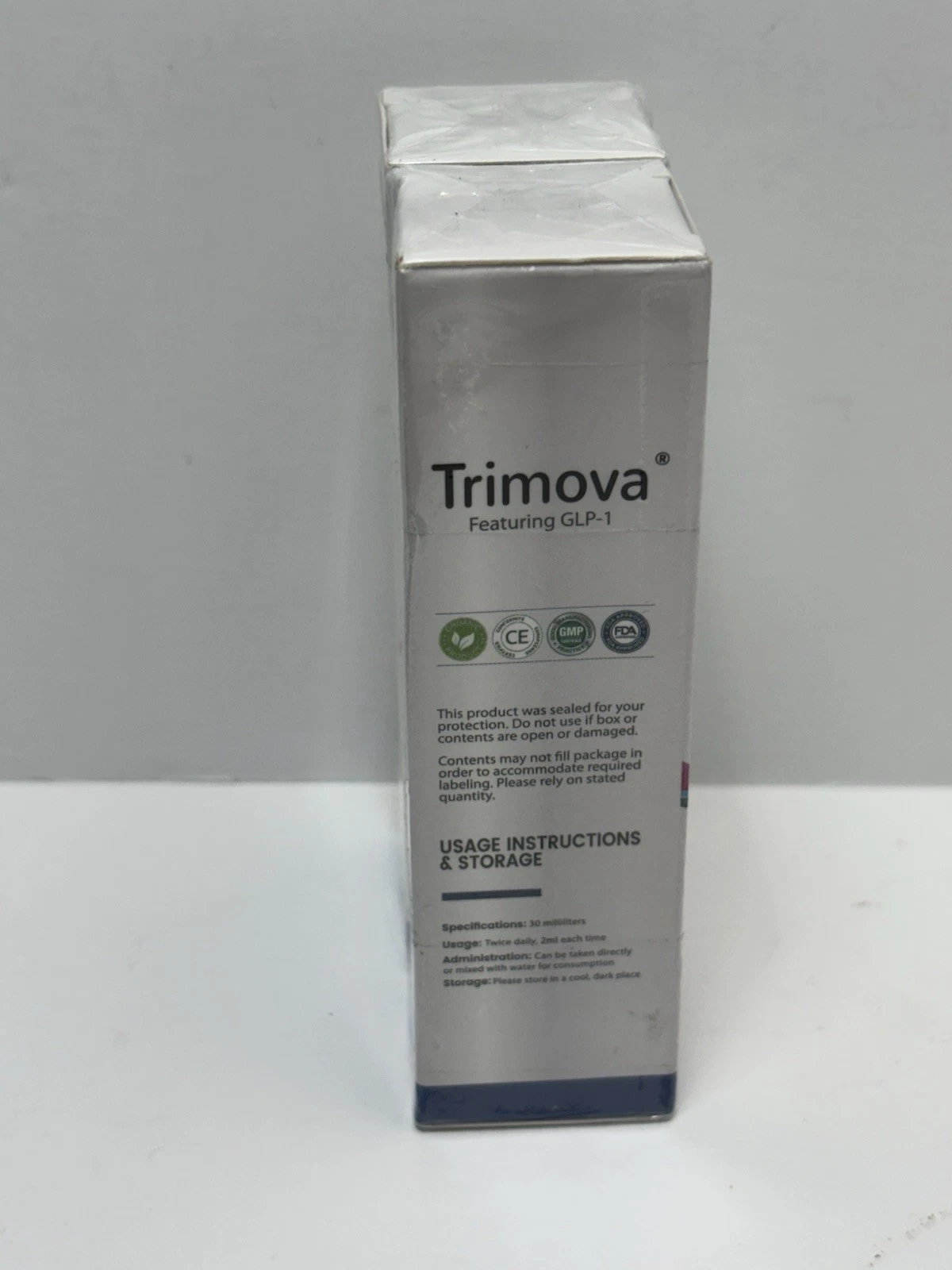 2X FortiMed Trimova Metabolism Boost Drops Lot GLP-1 Oral Weight Management