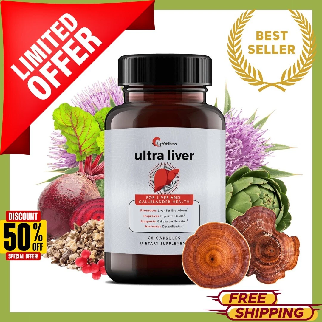 UpWellness Ultra Liver Supplement for Liver Health and Gallbladder Support .....