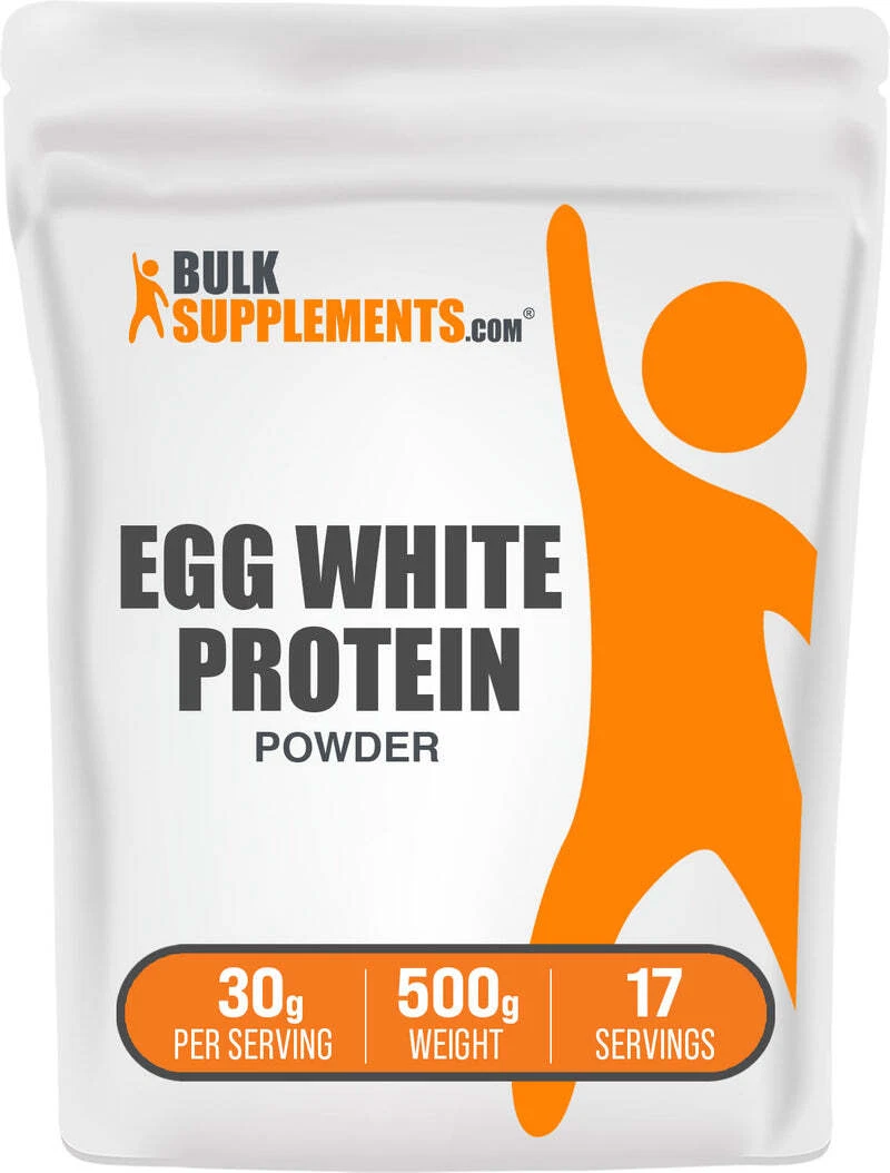 BulkSupplements Egg White Protein Powder - 30g Per Serving