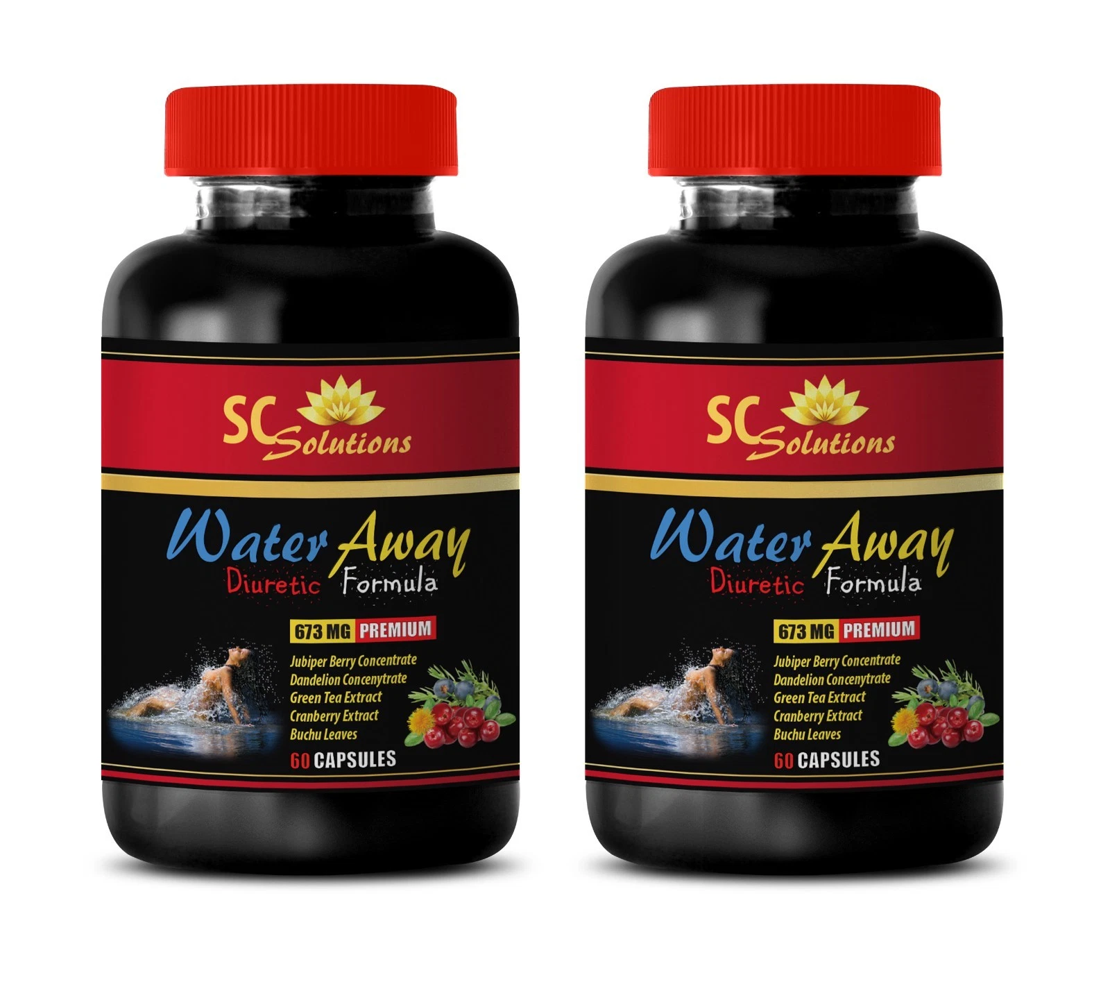 Energy vitamins for women - WATER AWAY PILLS 2B - cranberry beans dried