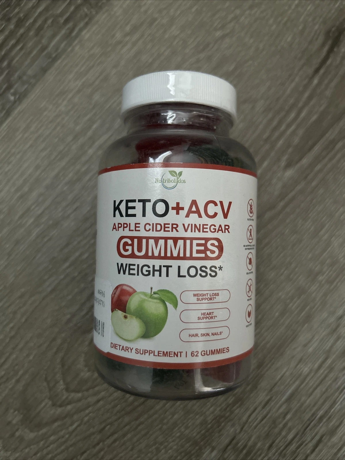 Keto ACV Gummies Weight Loss Cleanse Detox Apple Cider Vinegar Metabolism