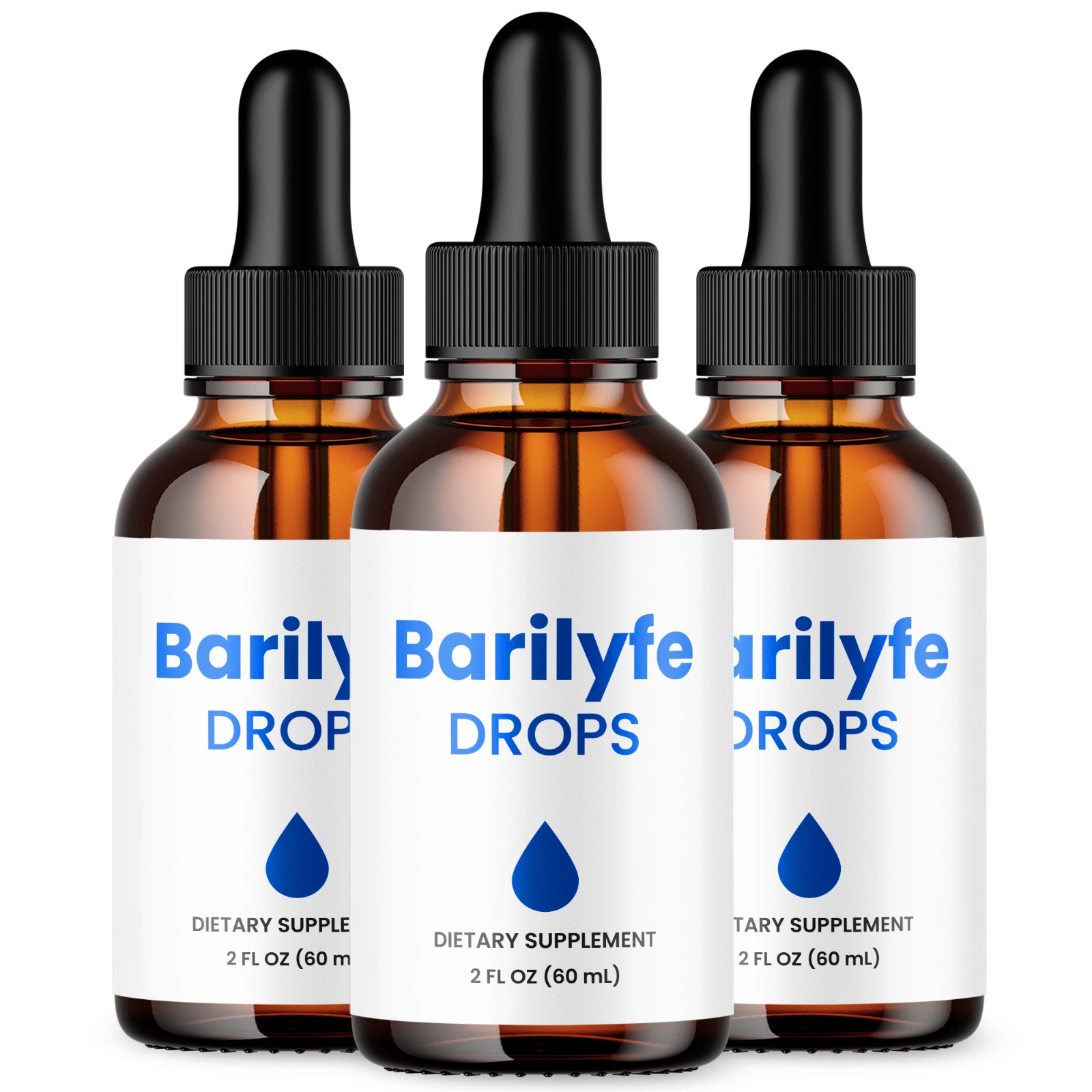 Barilyfe Keto Drops Suplemento Líquido Avanzado para Apoyo Fitness (Paquete de 3)