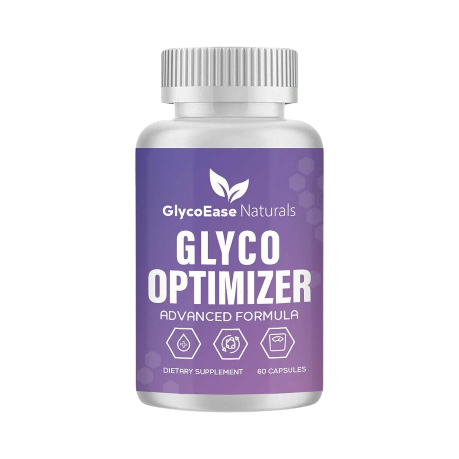 GlycoEase Naturals Glyco Optimizer Pills Advanced Formula - 60 Capsules