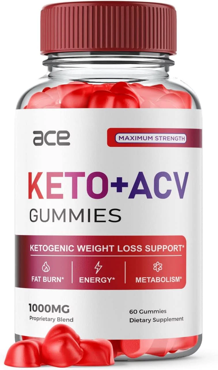 Ace Keto ACV Gummies Weight Loss - 1500mg Ketosis Gummies (1 Pack)
