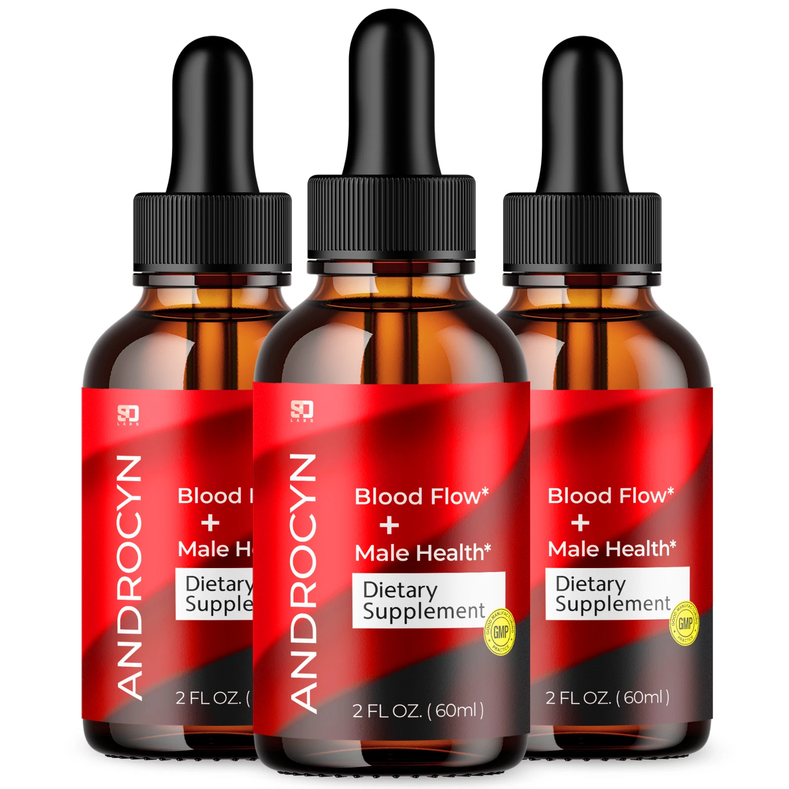 Androcyn Prostate Health Drops - Maximum Strength for Well-being (3 Pack)