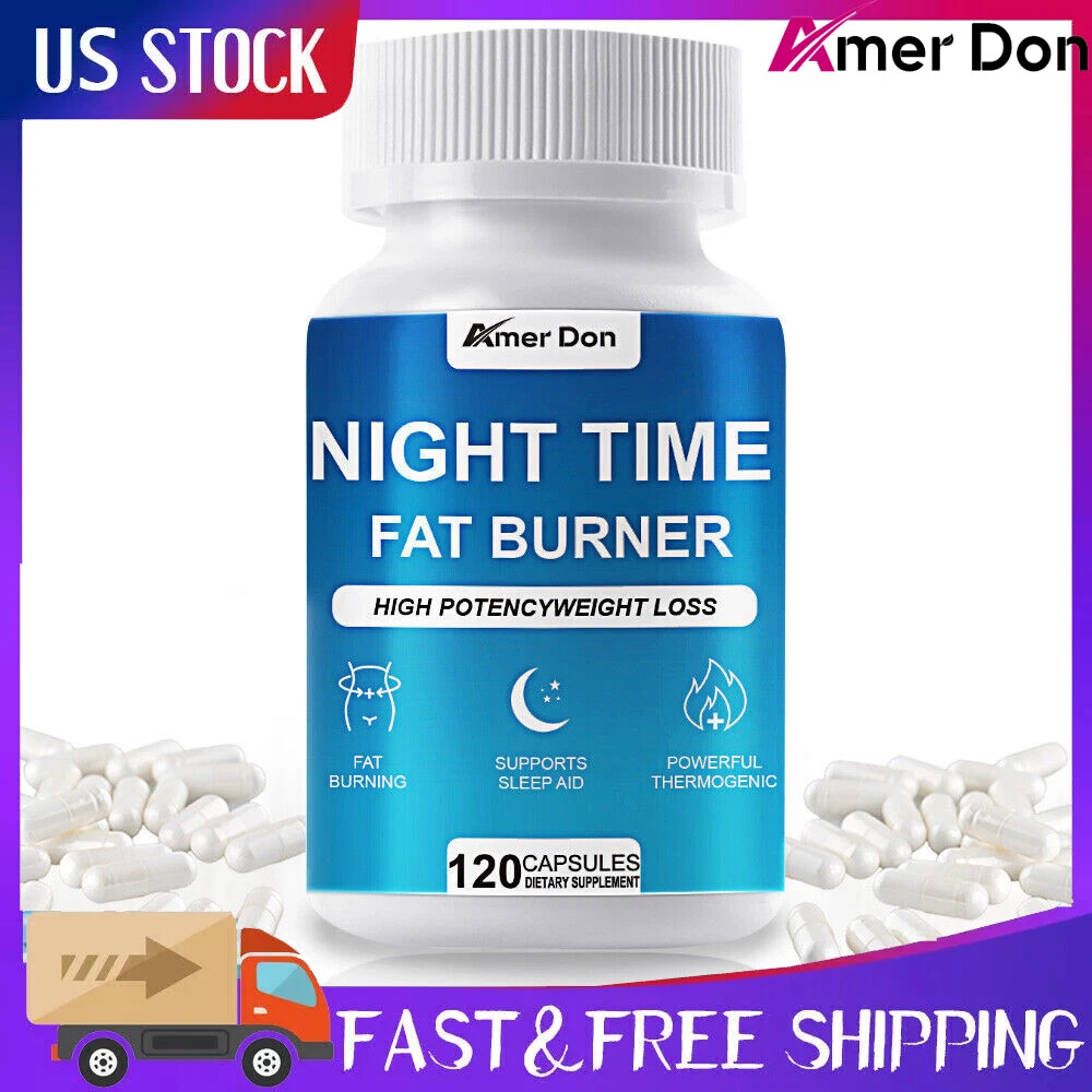Night Time Fat Burner Supplement For Fat Burn Weight Loss Appetite Suppressant