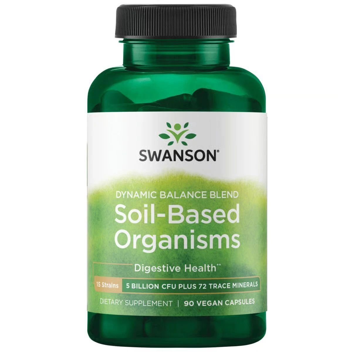 Swanson Soil-based Organisms 5 Billion Cfu 90 Veggie Capsules