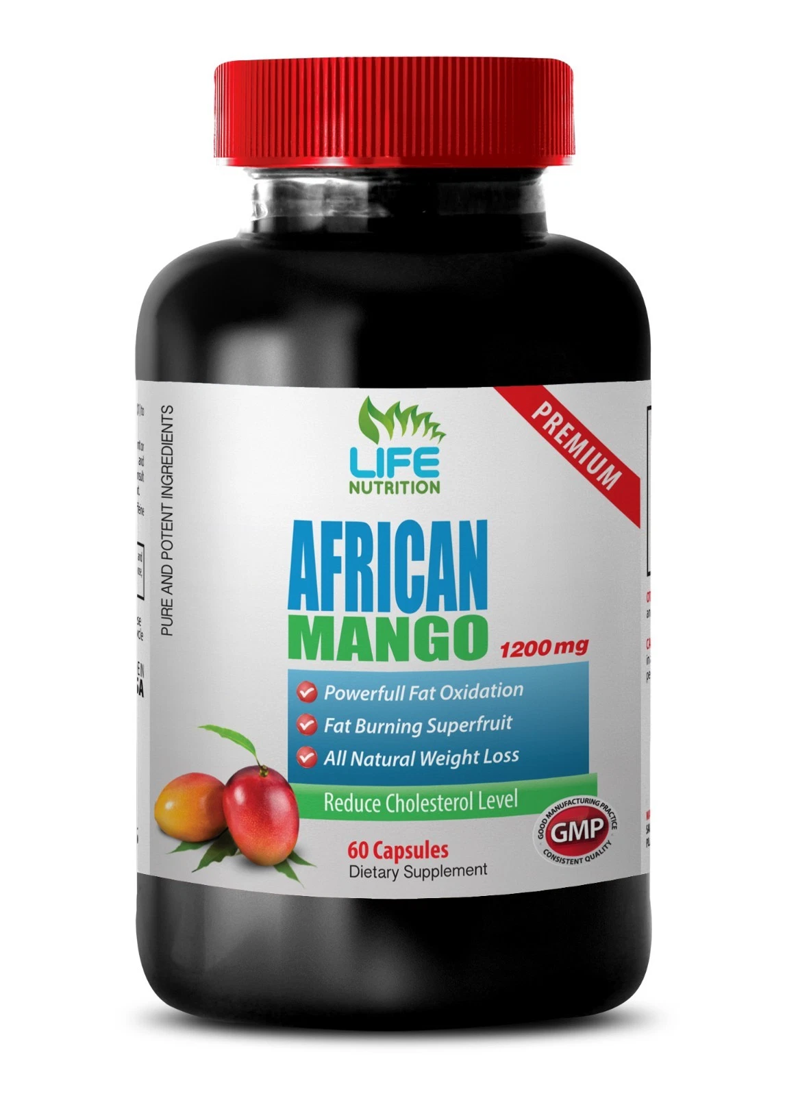 Lose Weight - Burn Fat - African Mango Extract 1200mg - Perfect Acai Berry 1B