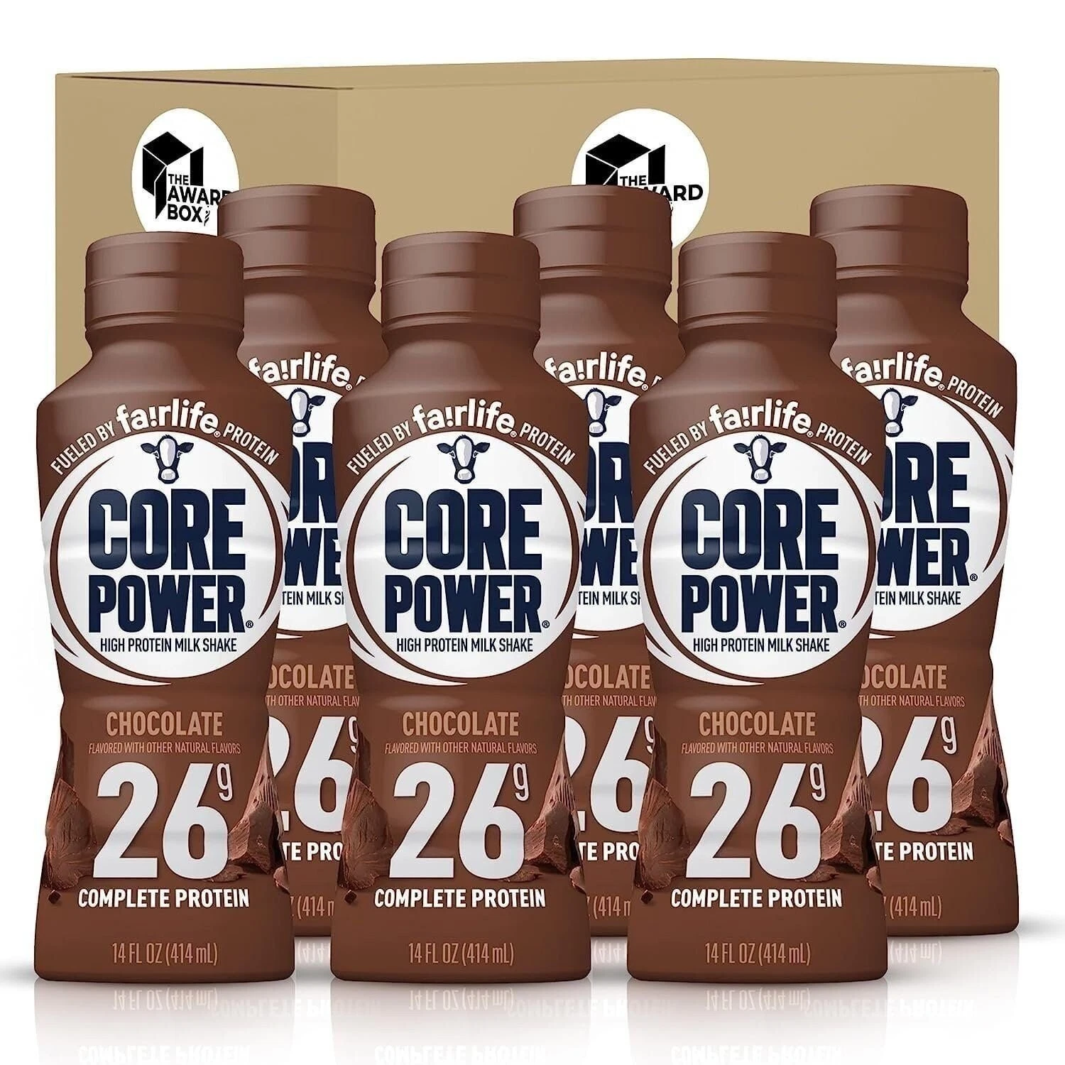 Core Power Elite 26g Failrlife High Protein Shakes Chocolate 6 bottles