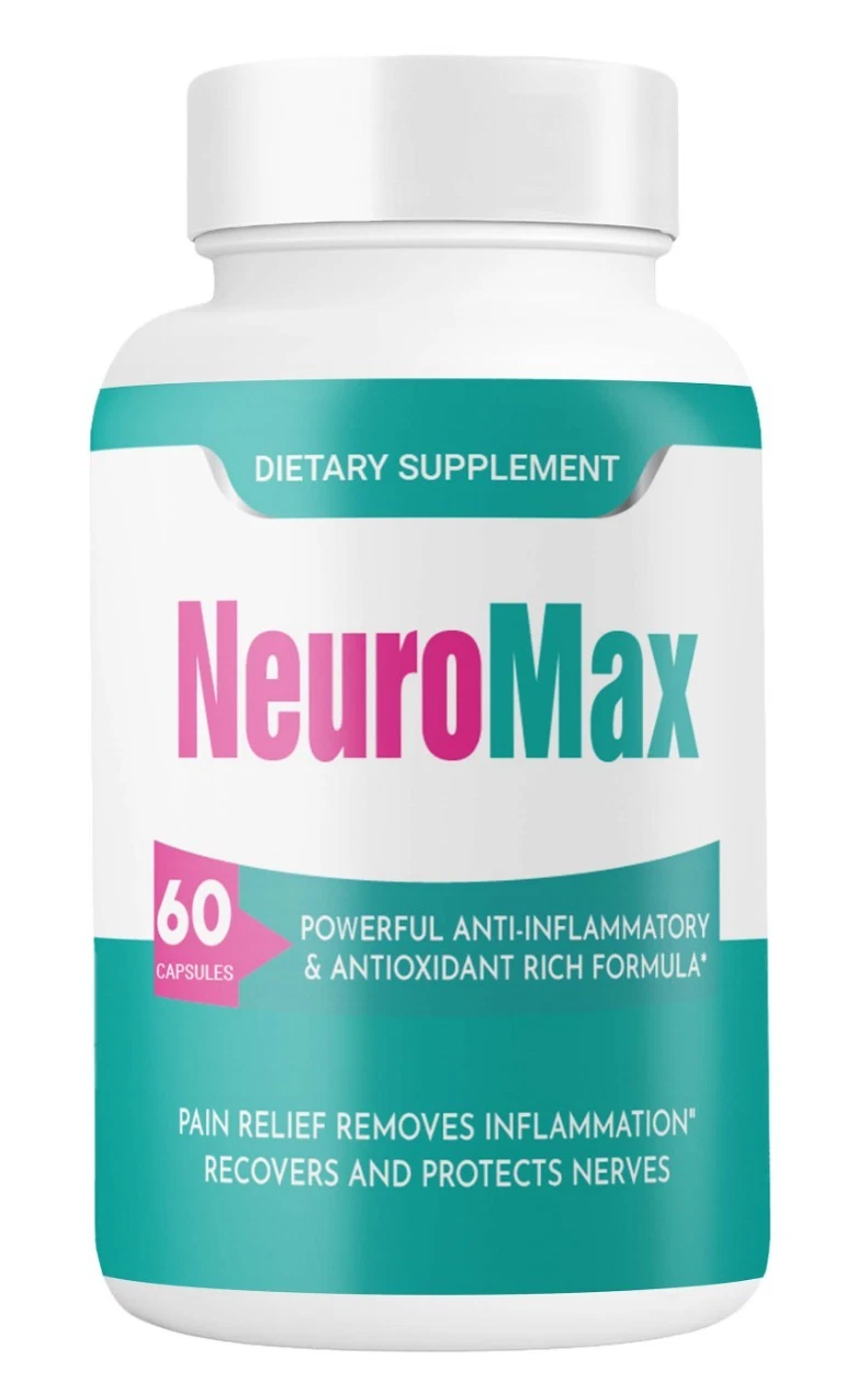 NeuroMax Nootropic Pills Natural Formula Brain Supplement 60 Capsules