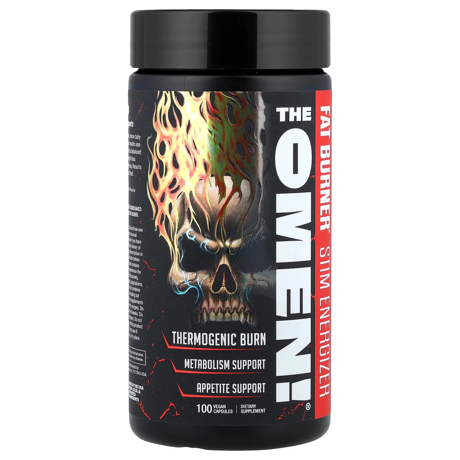 The Omen!®, Fat Burner, 100 Vegan Capsules
