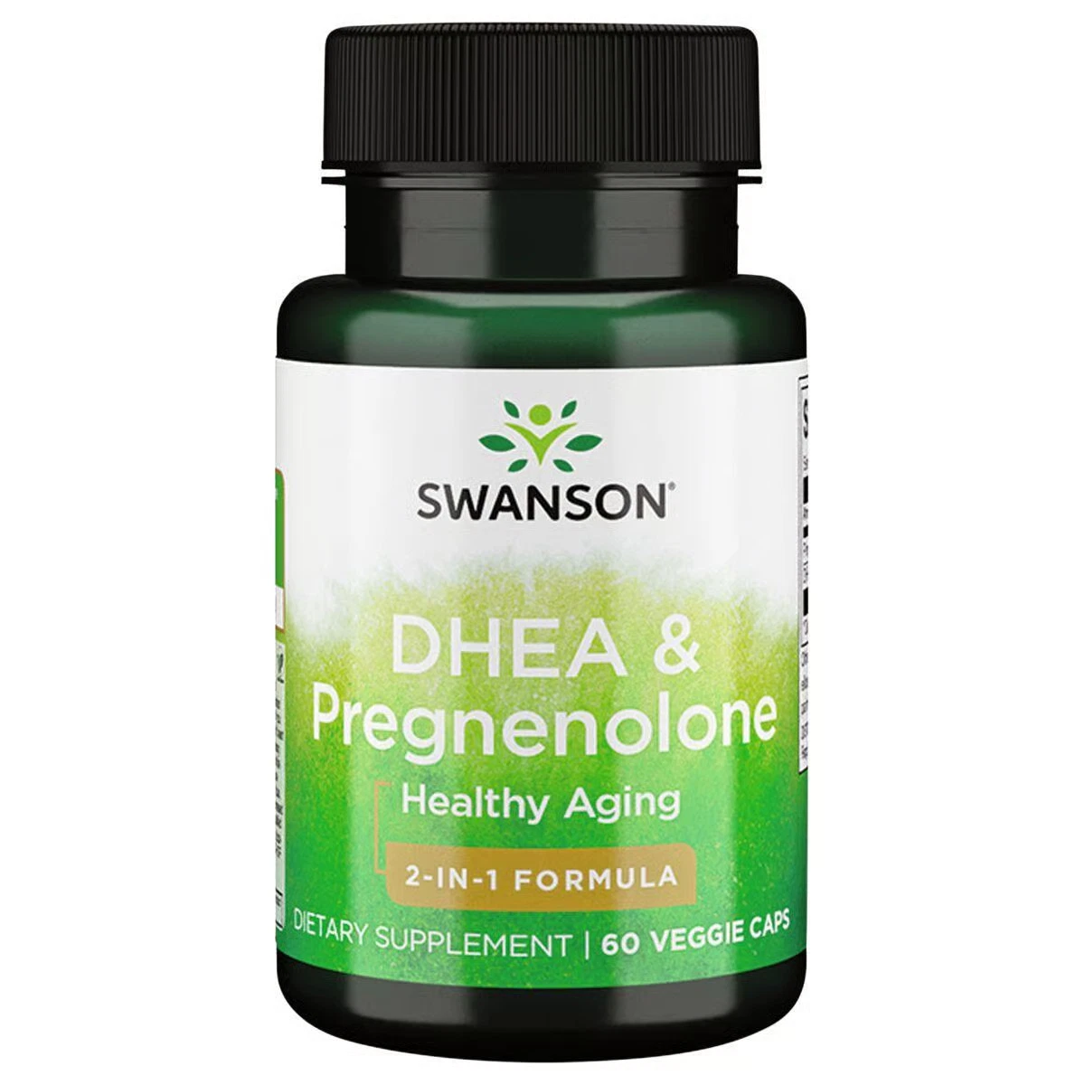 Swanson Dhea and Pregnenolone Complex 60 Veggie Capsules