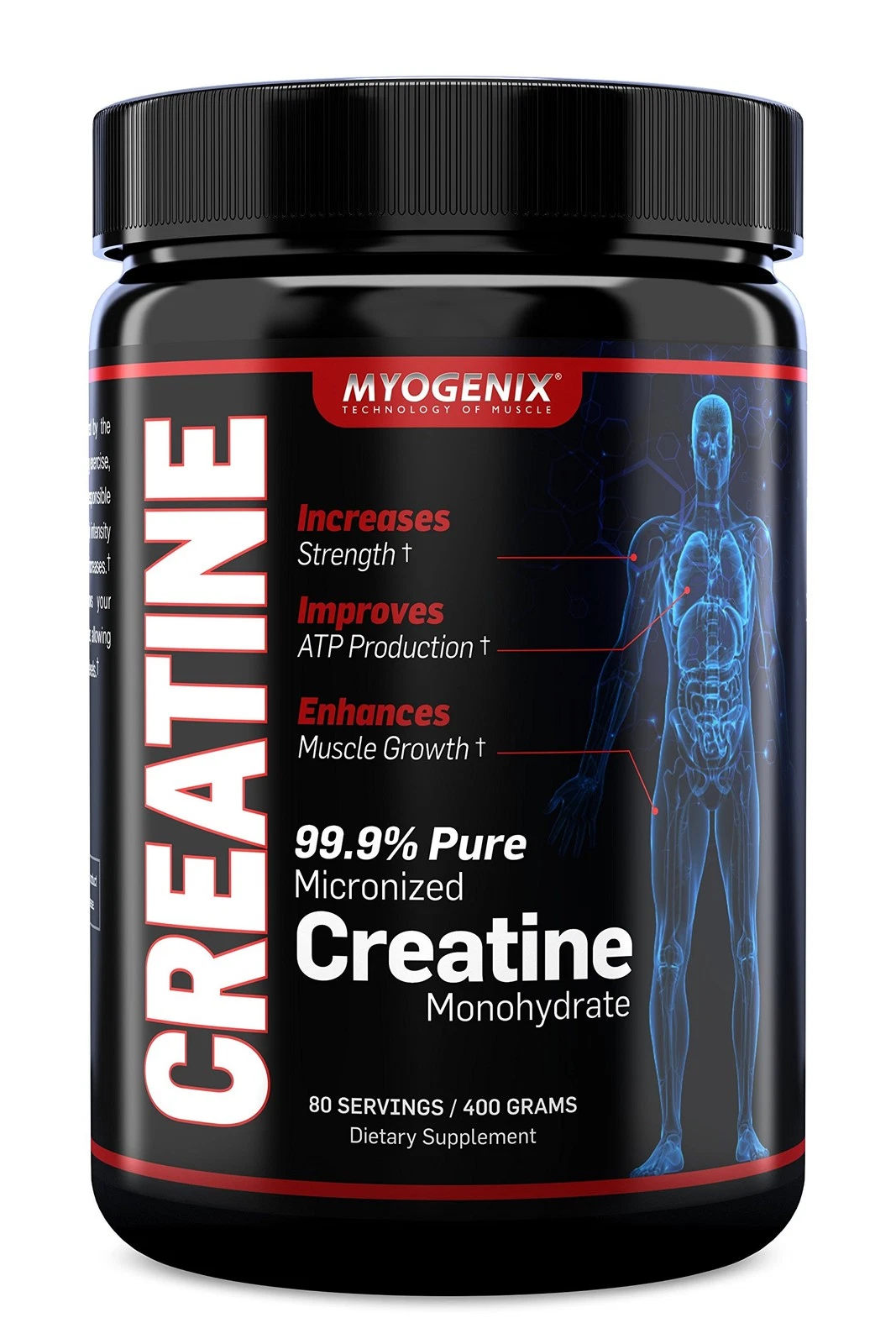 Creatine Monohydrate for Muscle Growth Creatine Monohydrate Powder, Nutrition...