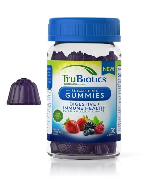 TruBiotics Digestive + Immune Health Gummies 50ct Berry Flavor