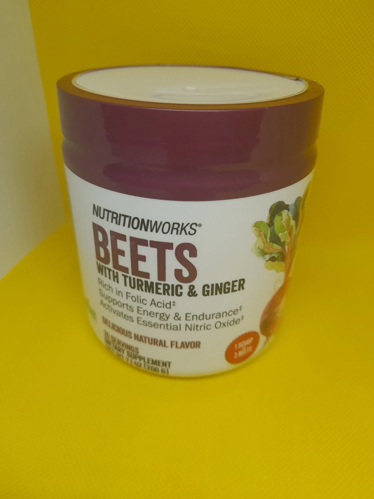1 Beets with Turmeric and Ginger Dietary Supplement 7.1 oz