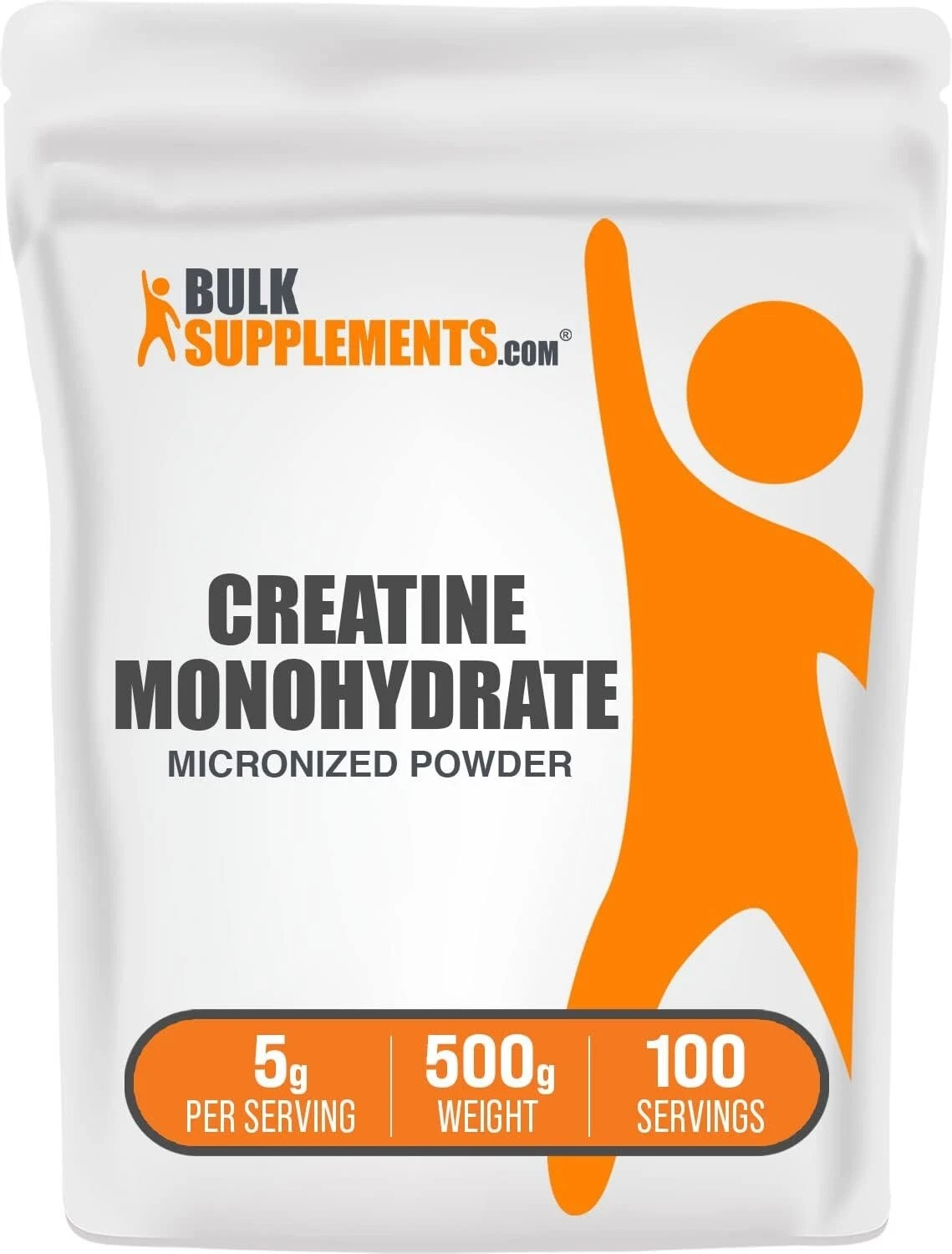 BulkSupplements.com Creatine Monohydrate Powder - Creatine Supplement, Micronize