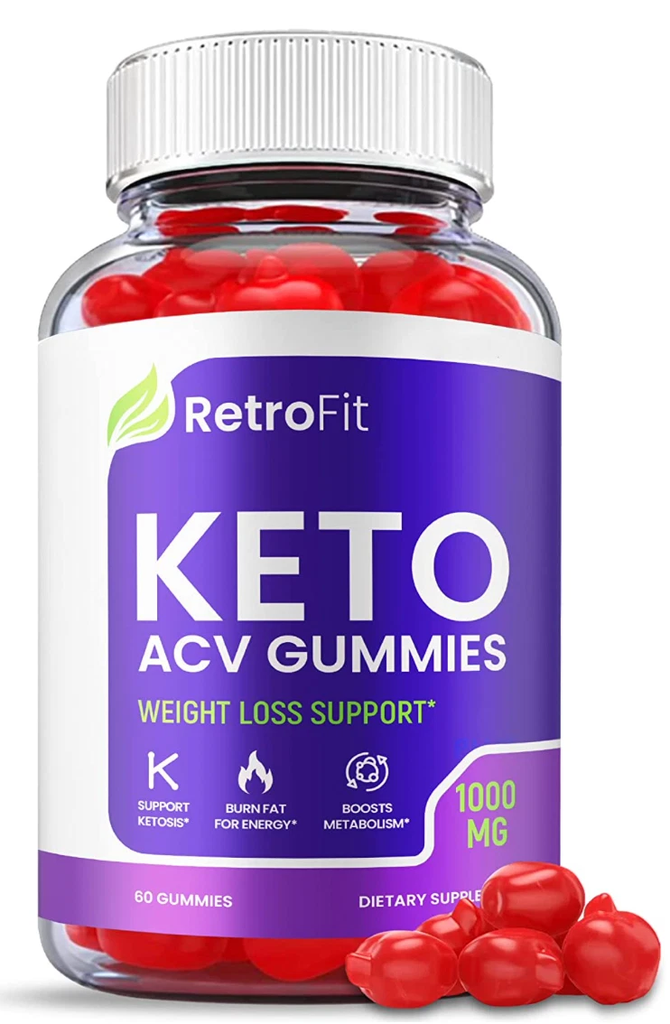 (1 Pack) RetroFit Keto Gummies - Keto ACV Gummies for Advanced Weight Loss