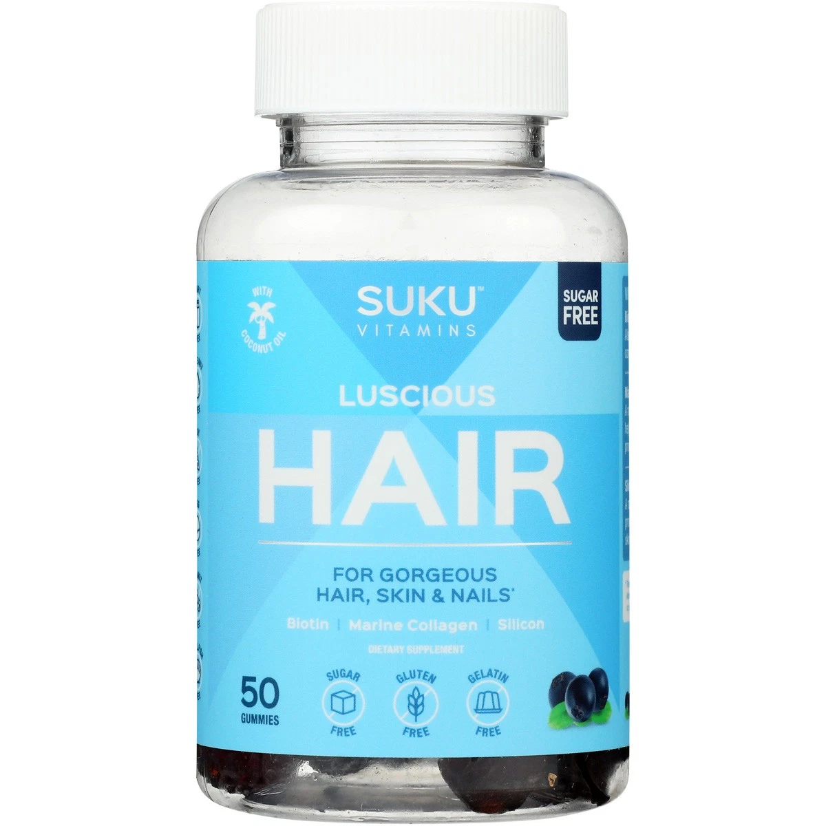 Suku Vitamins Luscious Hair 50 Gummies