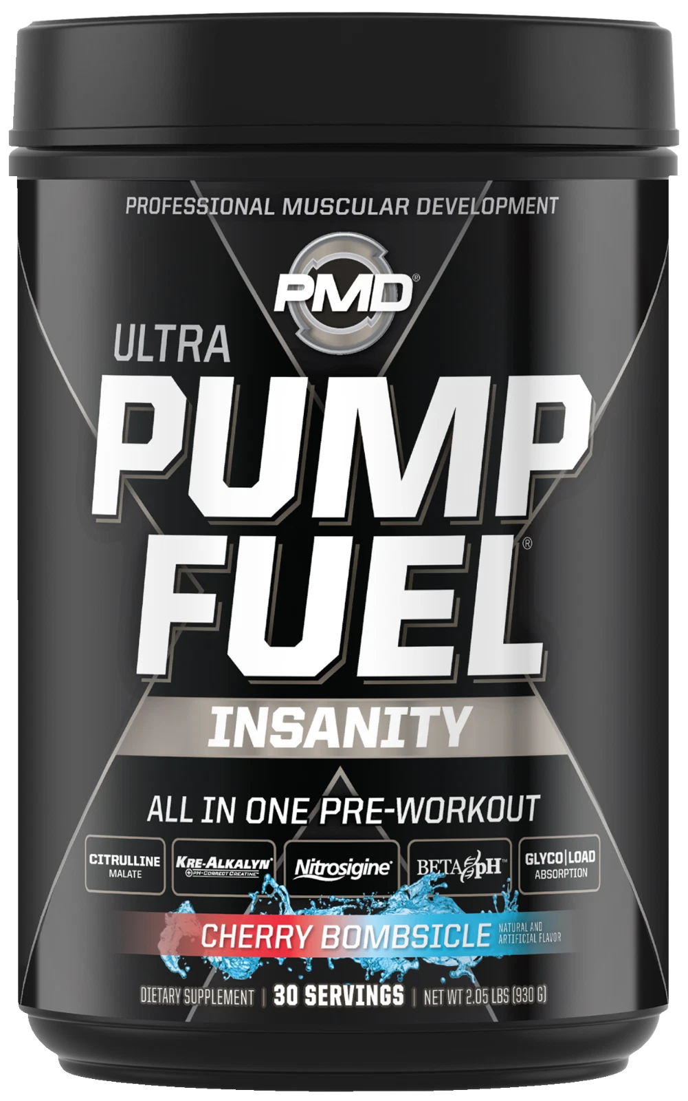 PUMP FUEL ULTRA INSANITY GLYCO LOAD - CHERRY BOMBSICLE