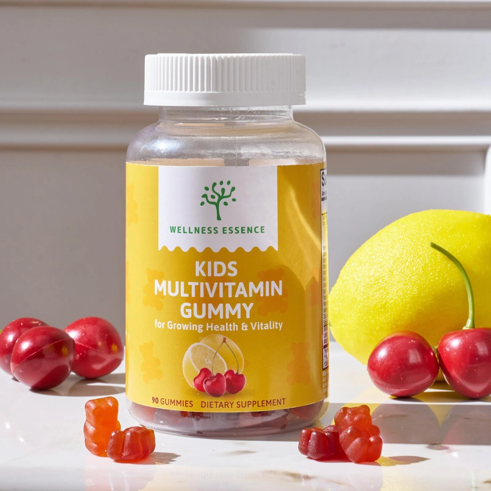 Kids Multivitamin Gummy For Growing Health & Vitality Packed with Zinc, Iodine