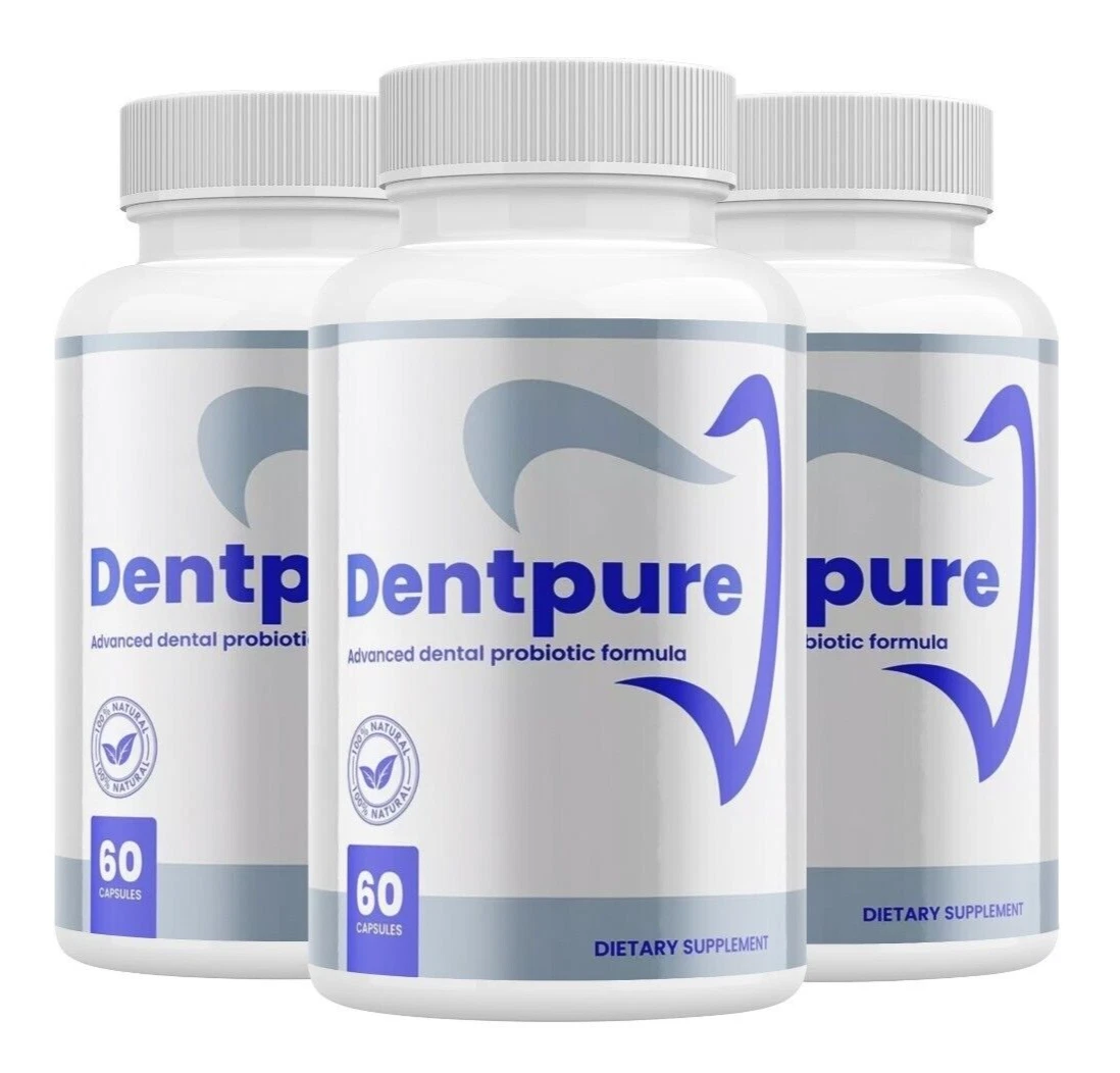 Dentpure Advanced Dental Probiotic Formula for Healthy Teeth & Gums 180 Capsules