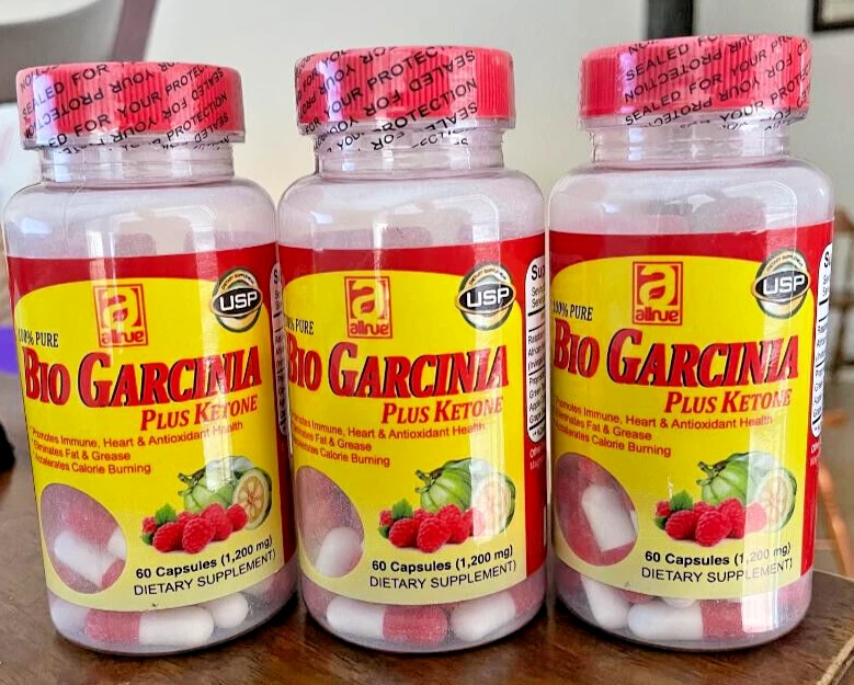 3 Bio Garcinia Cambogia Plus Ketone 100% Pure HEALTH BIOGARCINIA Weight Loss
