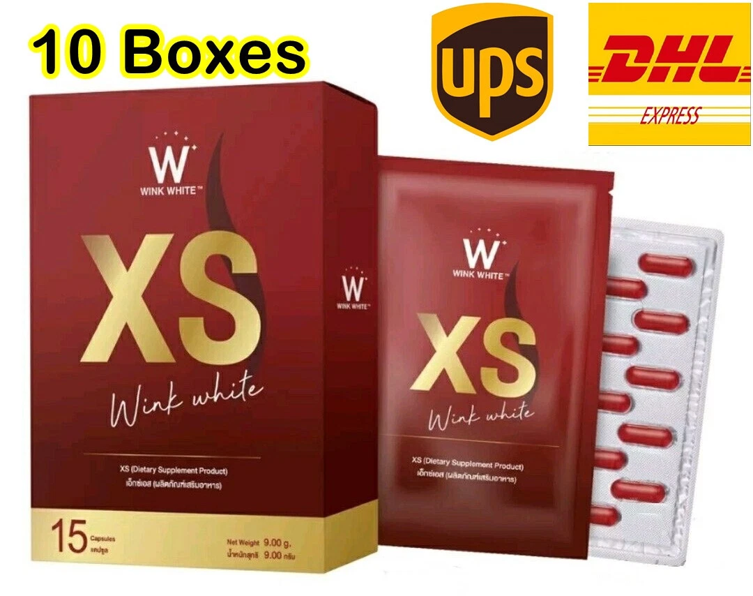 10X Wink White XS Morosil Dietary Supplement Weight Management Natural Extracts