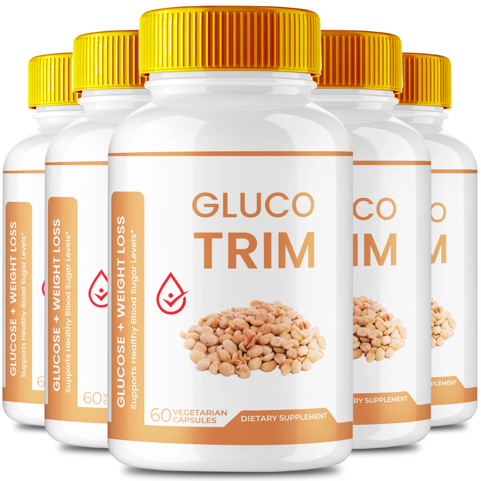 Gluco Trim Capsule - Official Formula (5 Pack)