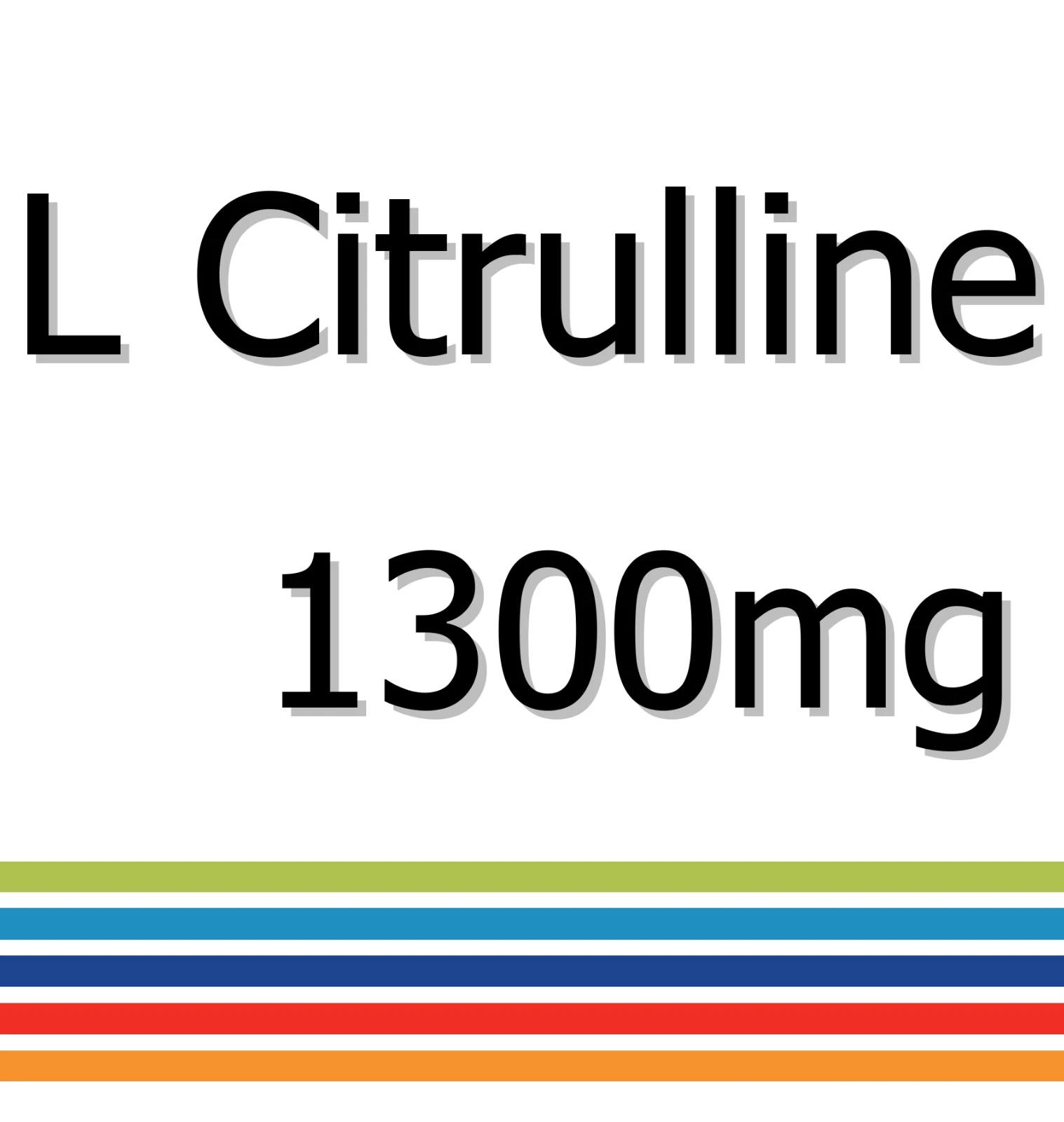 L Citrulline 1300mg x 90 Tablets - Exercise Performance Boosted