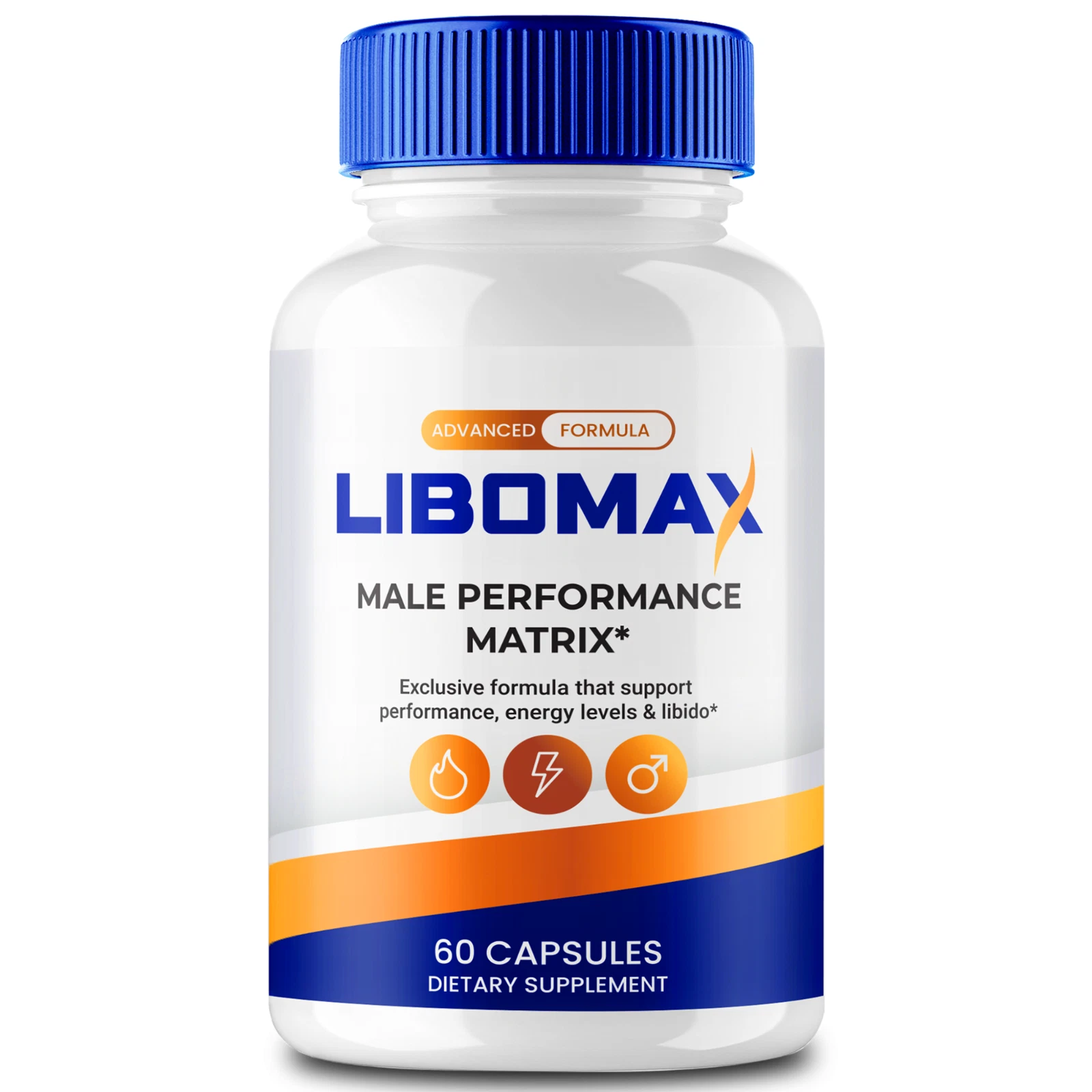 Libomax Male Performance Maximum Strength Pills for Stamina & Energy 60ct