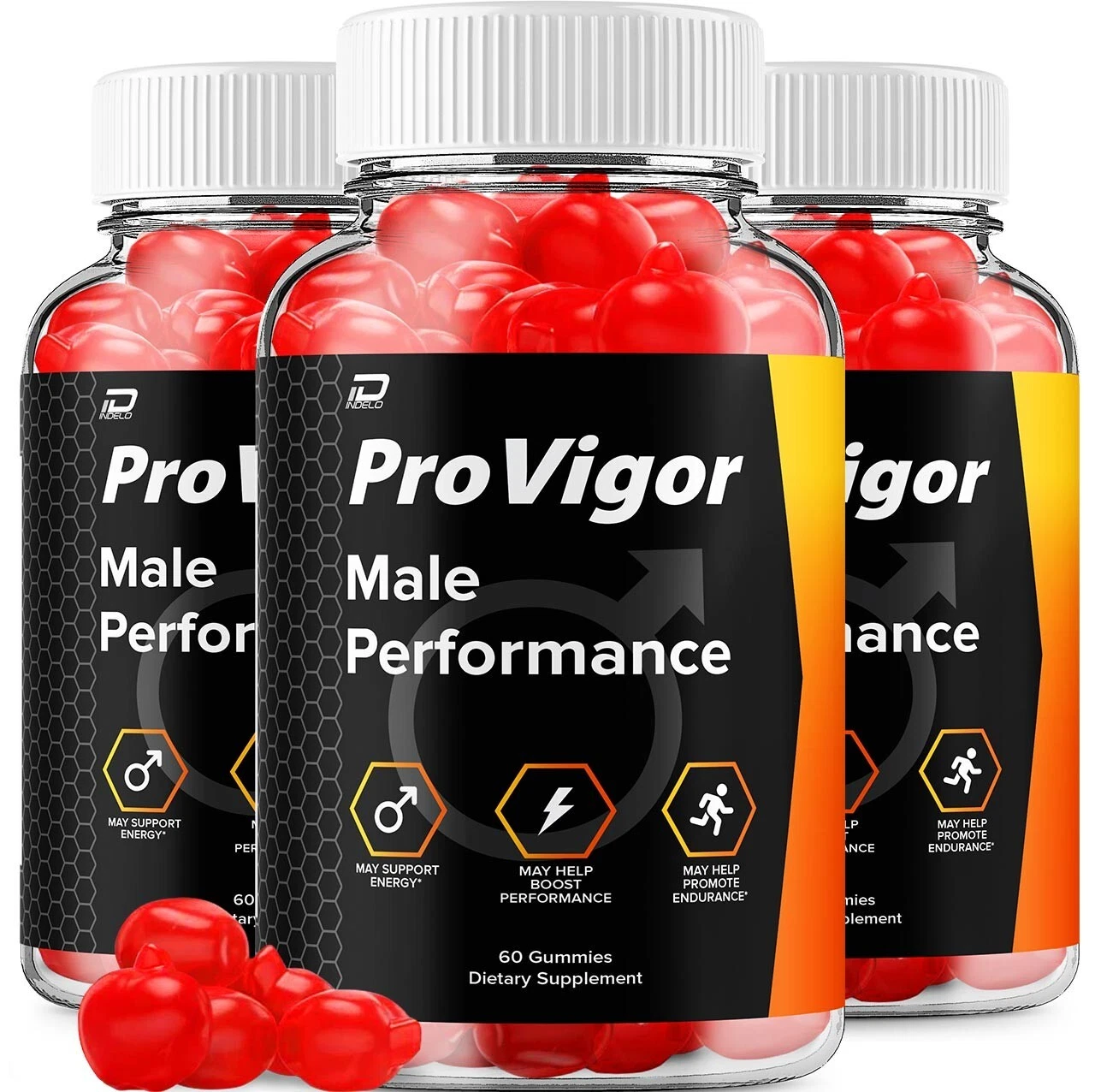 (3 Pack) Pro Vigor Gummies for Men – ProVigor Male Gummy All-Natural Supplement