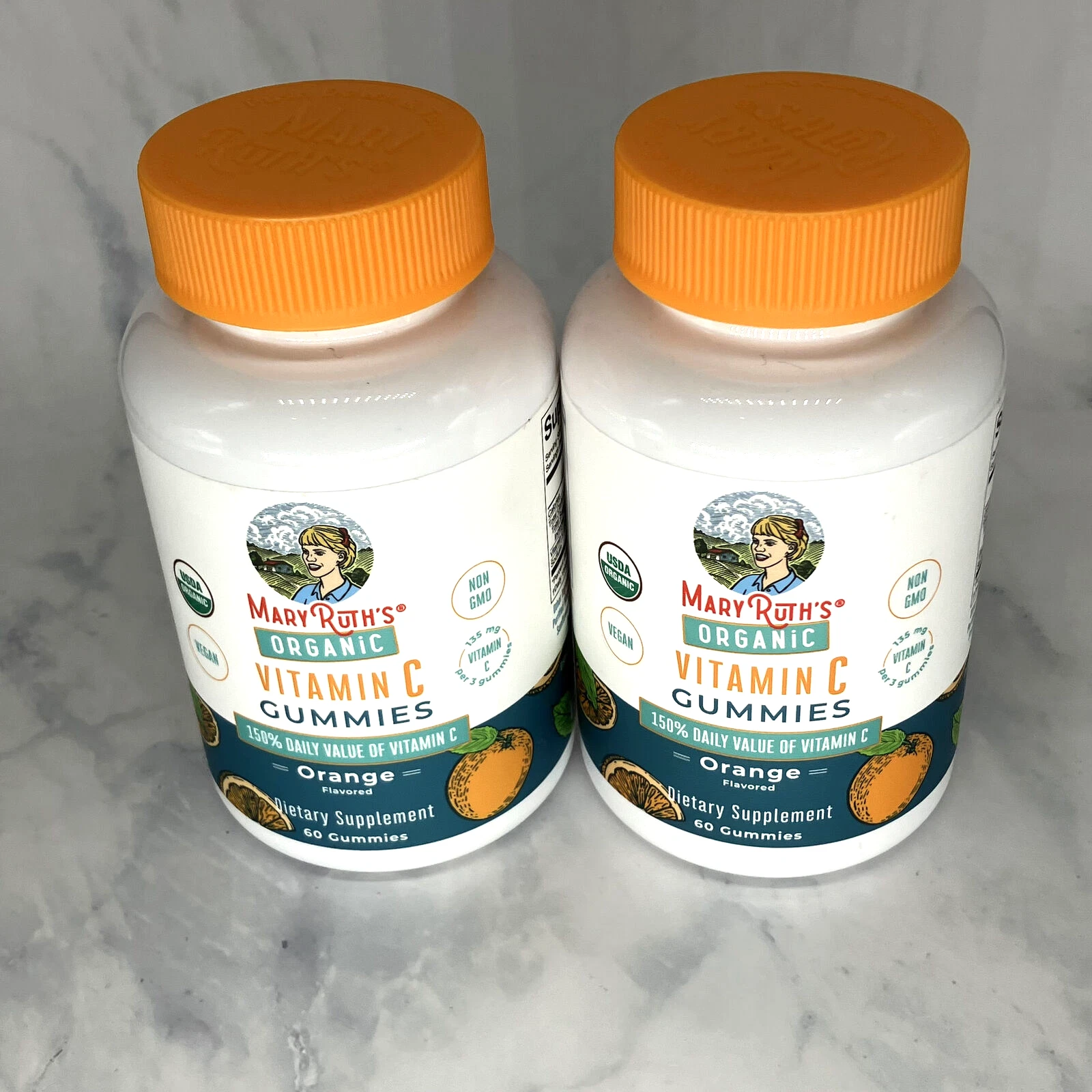***2 PACK*** Mary Ruth's Organics Adult Vitamin C Gummies *FREE GIFT W/PURCHASE*